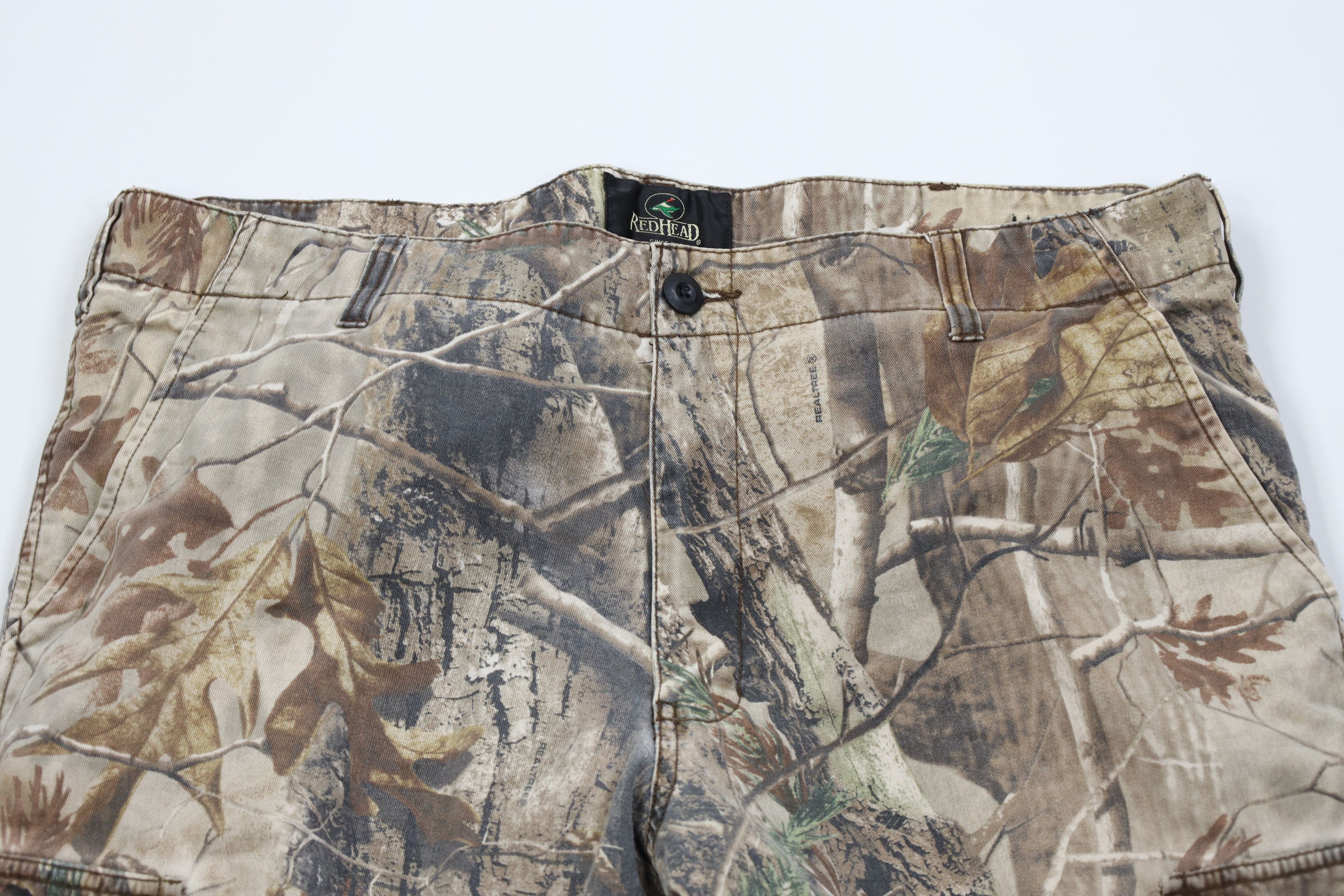 Vintage Vintage Y2K Streetwear Camouflage Double Knee Cargo Pants Size US 36 / EU 52 - 2 Thumbnail