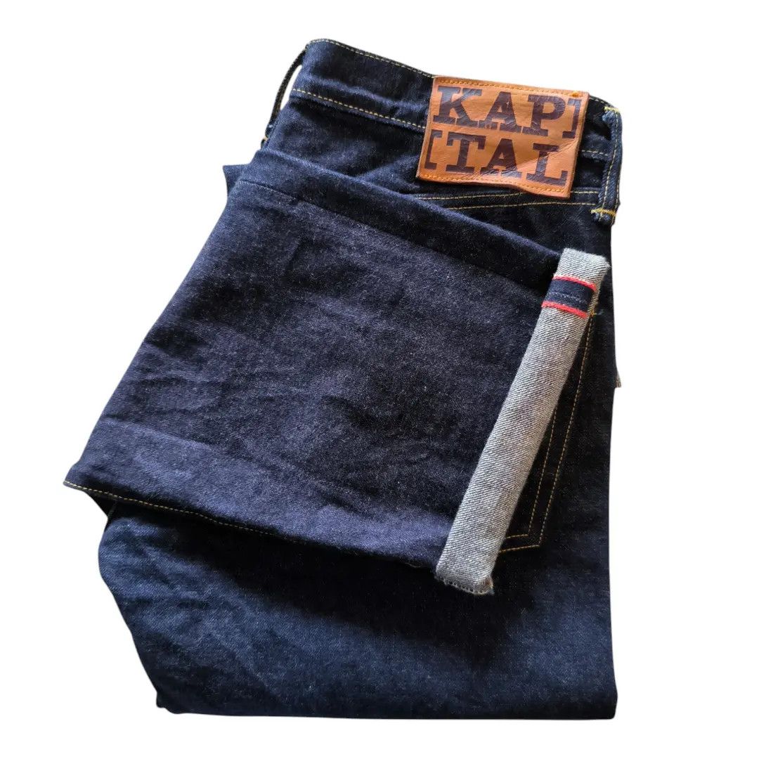 Kapital KAPITAL INDIGO DENIM SELVEDGE Size US 32 / EU 48 - 1 Thumbnail