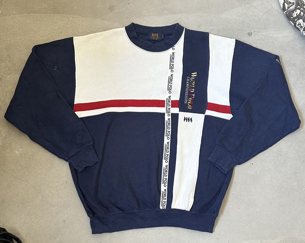 Vintage VINTAGE WORLD POLO CHAMPIONSHIPS SEEATSHIRT Size US L / EU 52-54 / 3 - 1 Thumbnail