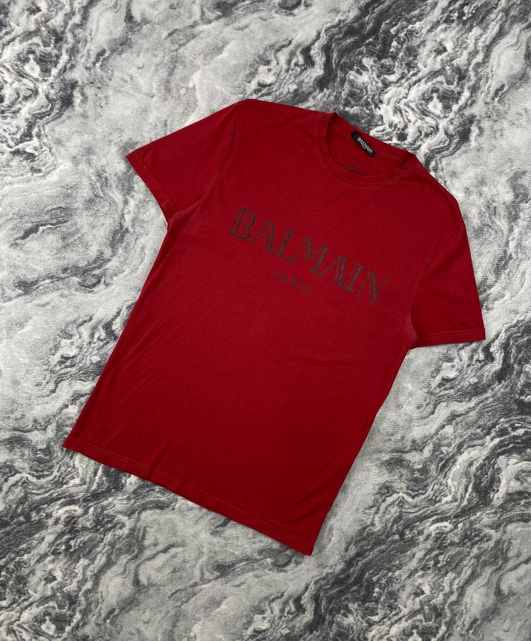 Balmain Balmain Big Logo T Shirt Men Size M Red Size US M / EU 48-50 / 2 - 1 Thumbnail