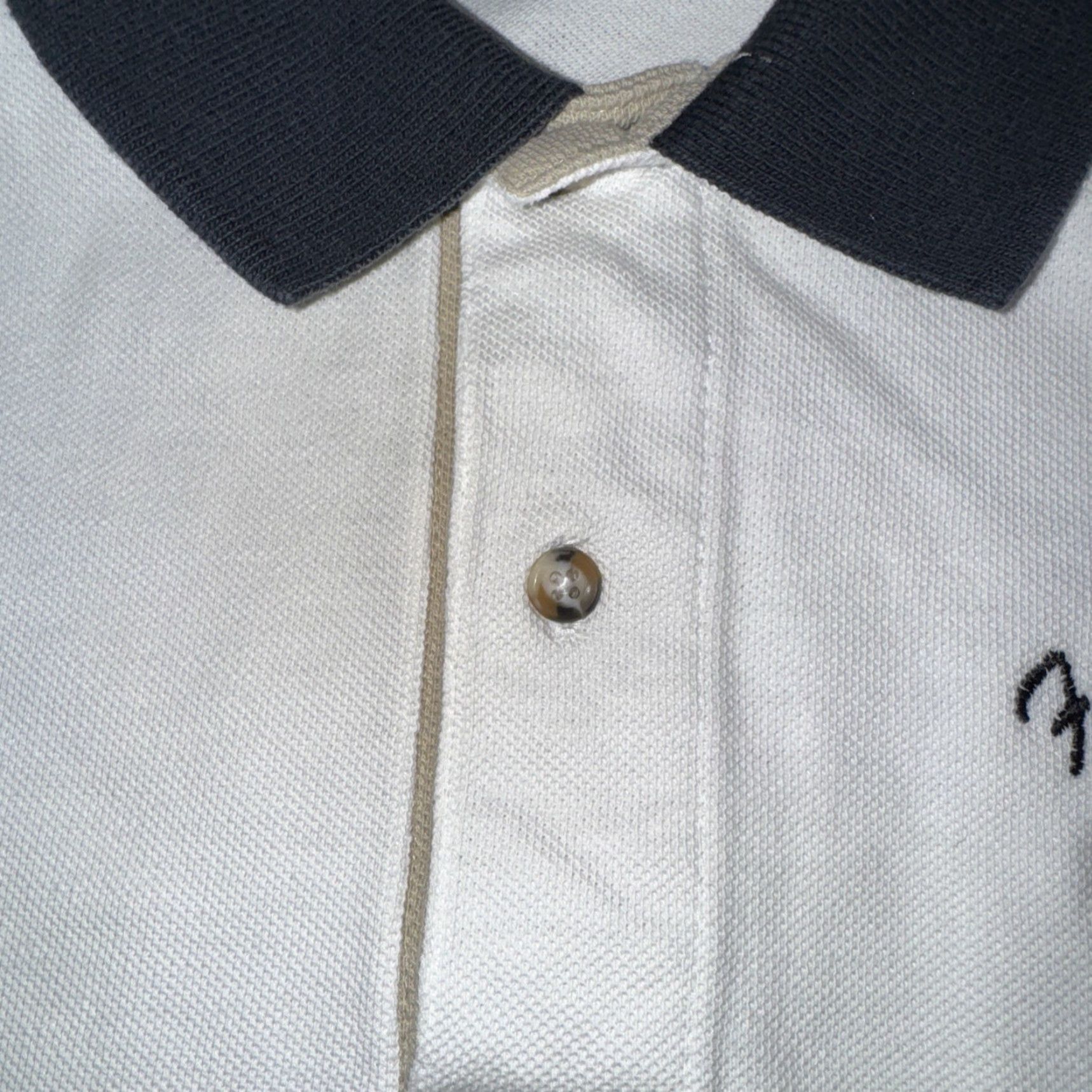 Vintage VINTAGE Outer Banks Polo Shirt White M Mens Polo Golf Funny 9 Holes Golf Humor Size US M / EU 48-50 / 2 - 3 Thumbnail