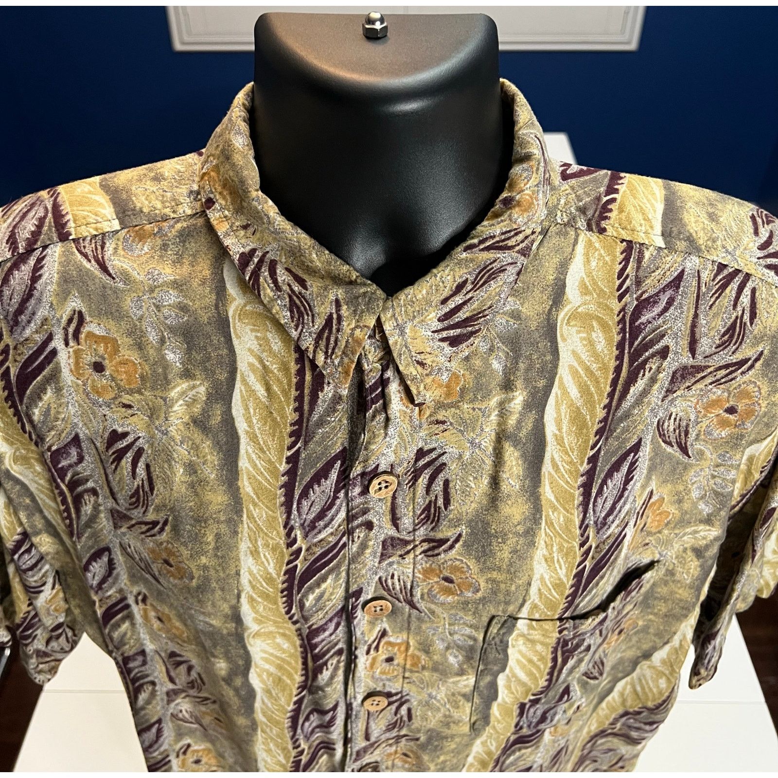 M.E. Sport Vintage M.E. Sport Hawaiian Shirt XXL Pineapple Tag Floral Size US XXL / EU 58 / 5 - 4 Thumbnail