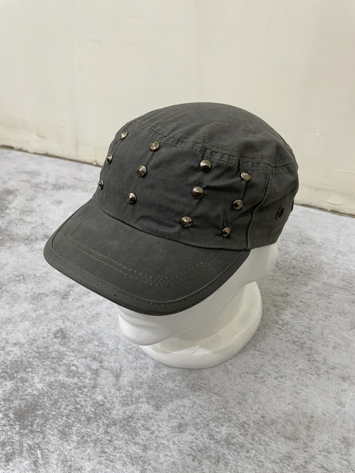 If Six Was Nine 2000s Cadet hat studet gothic y2k style Size ONE SIZE - 2 Thumbnail