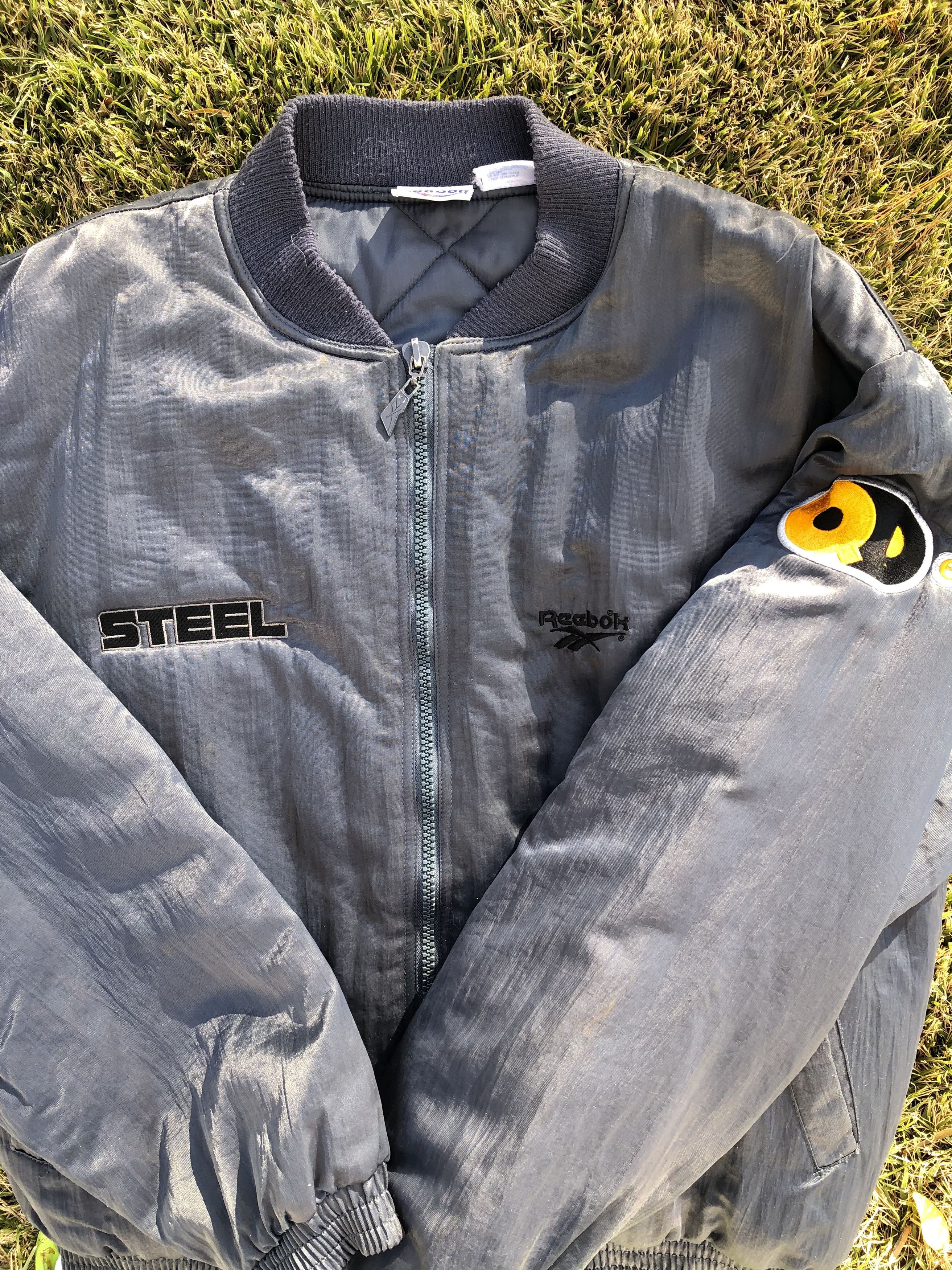 Reebok × Vintage 1997 STEEL INTERSCOPE MOVIE SHAQ VINTAGE MOVIE PROMO JACKET Size US L / EU 52-54 / 3 - 2 Thumbnail