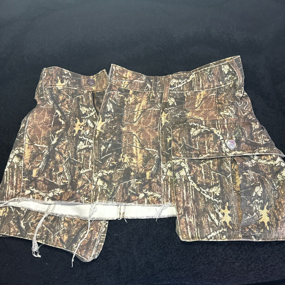 Other Revice Denim Oakland Cargo Mini Skirt Size 28" / US 6 / IT 42 - 1 Thumbnail