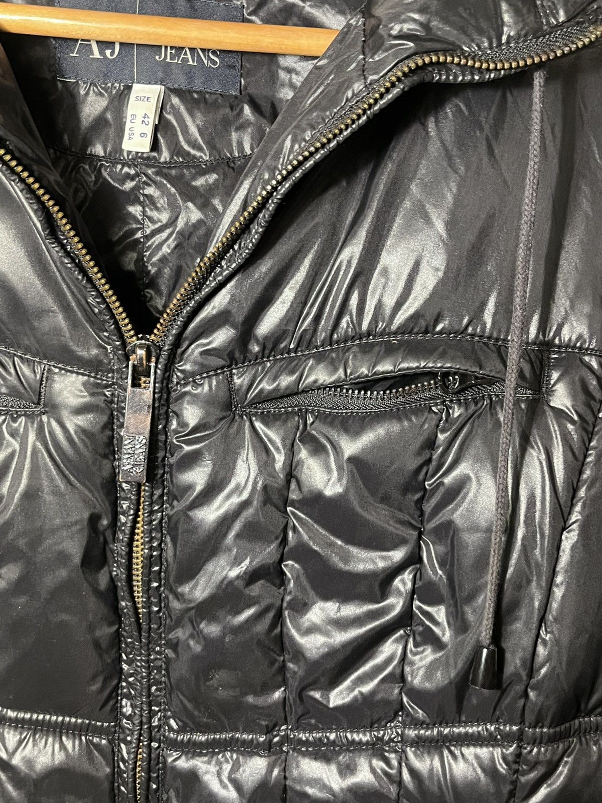 Armani Collezioni Armani jeans black puffer jacket Size M / US 6-8 / IT 42-44 - 4 Thumbnail