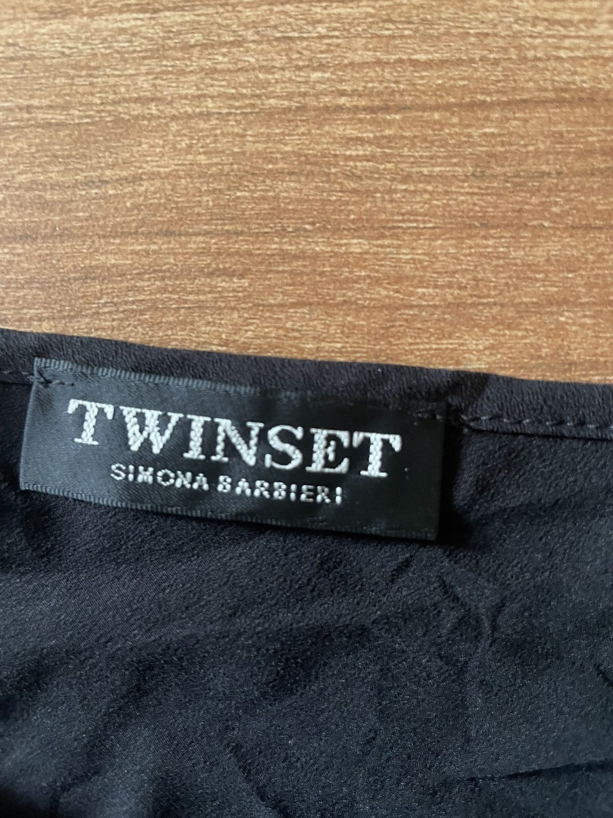 TWINSET Twinset Simona Barbieri Black Tank top Size M / US 6-8 / IT 42-44 - 3 Thumbnail