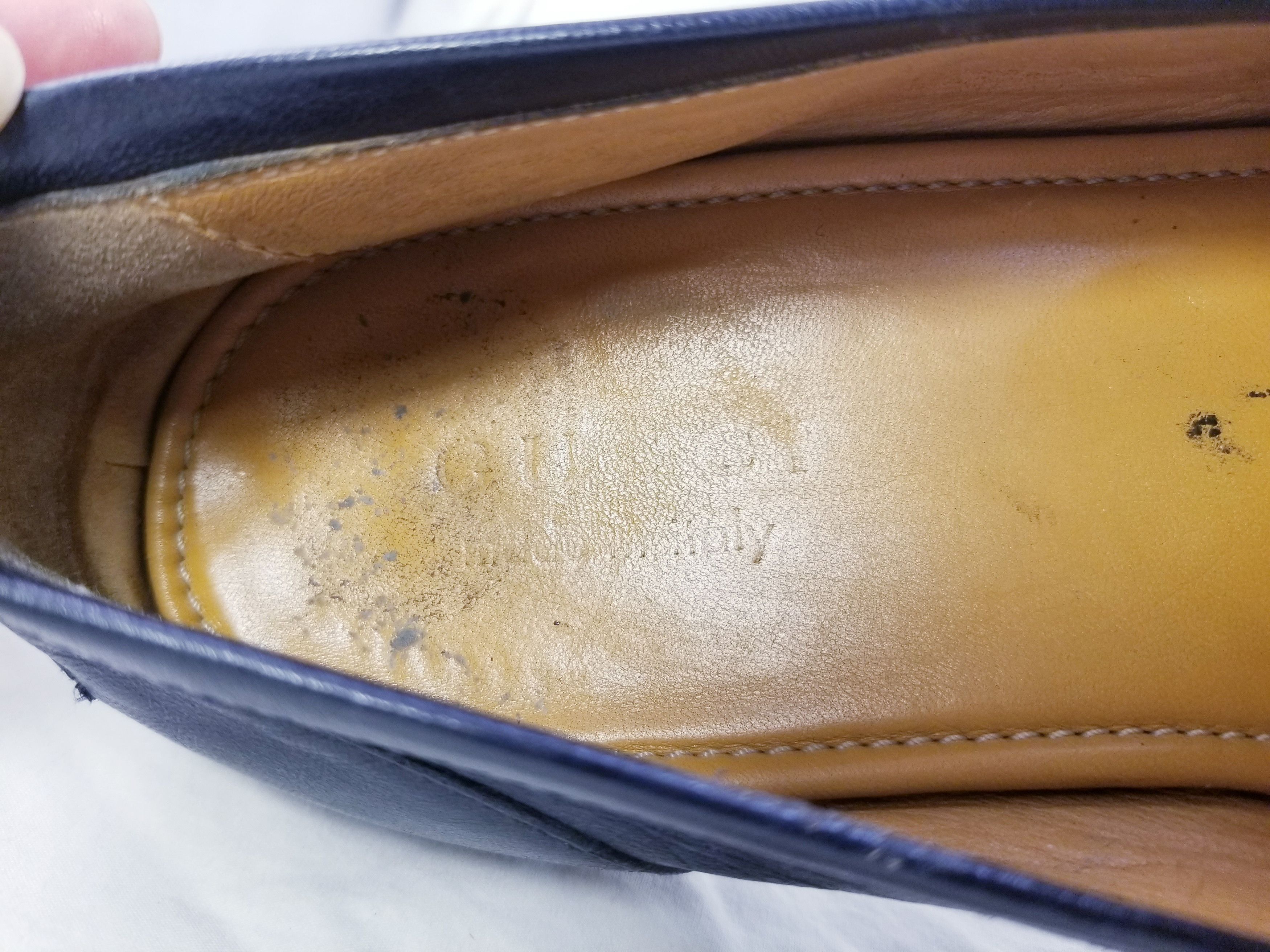 Gucci JORDAAN HORSEBIT DARK BLUE Size US 9.5 / EU 42-43 - 11 Thumbnail