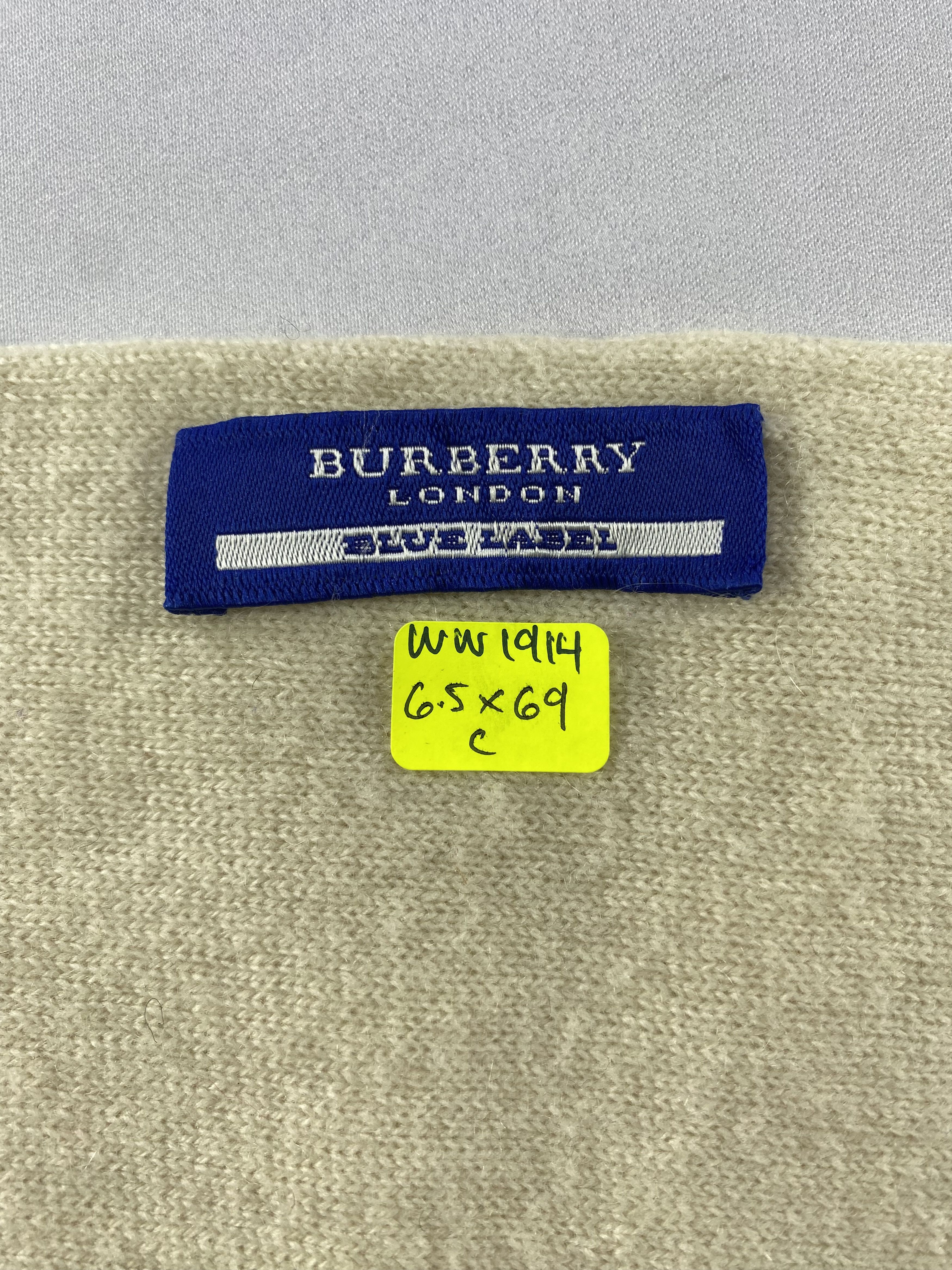 Burberry × Vintage Burberry Scarf / Muffler / Neckwear - WW1914 Size ONE SIZE - 7 Thumbnail