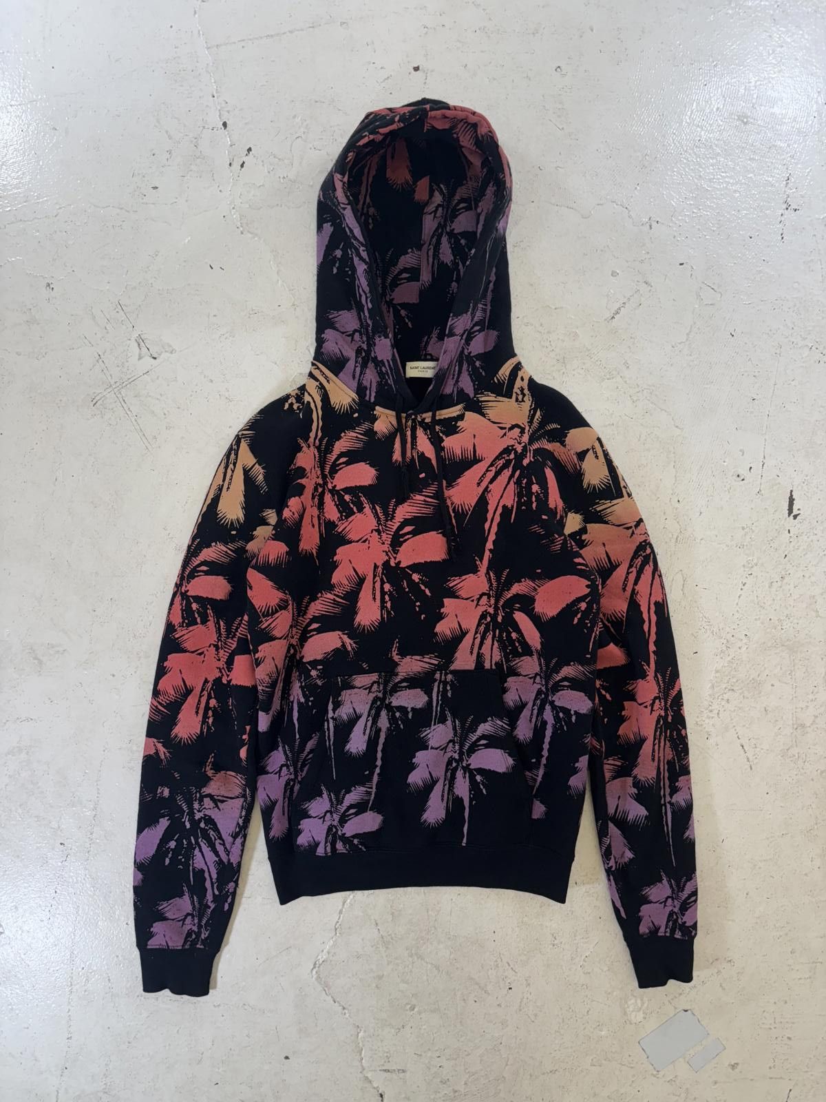 Saint Laurent Paris Saint Laurent Paris Palms Hoodie Size US S / EU 44-46 / 1 - 1 Thumbnail