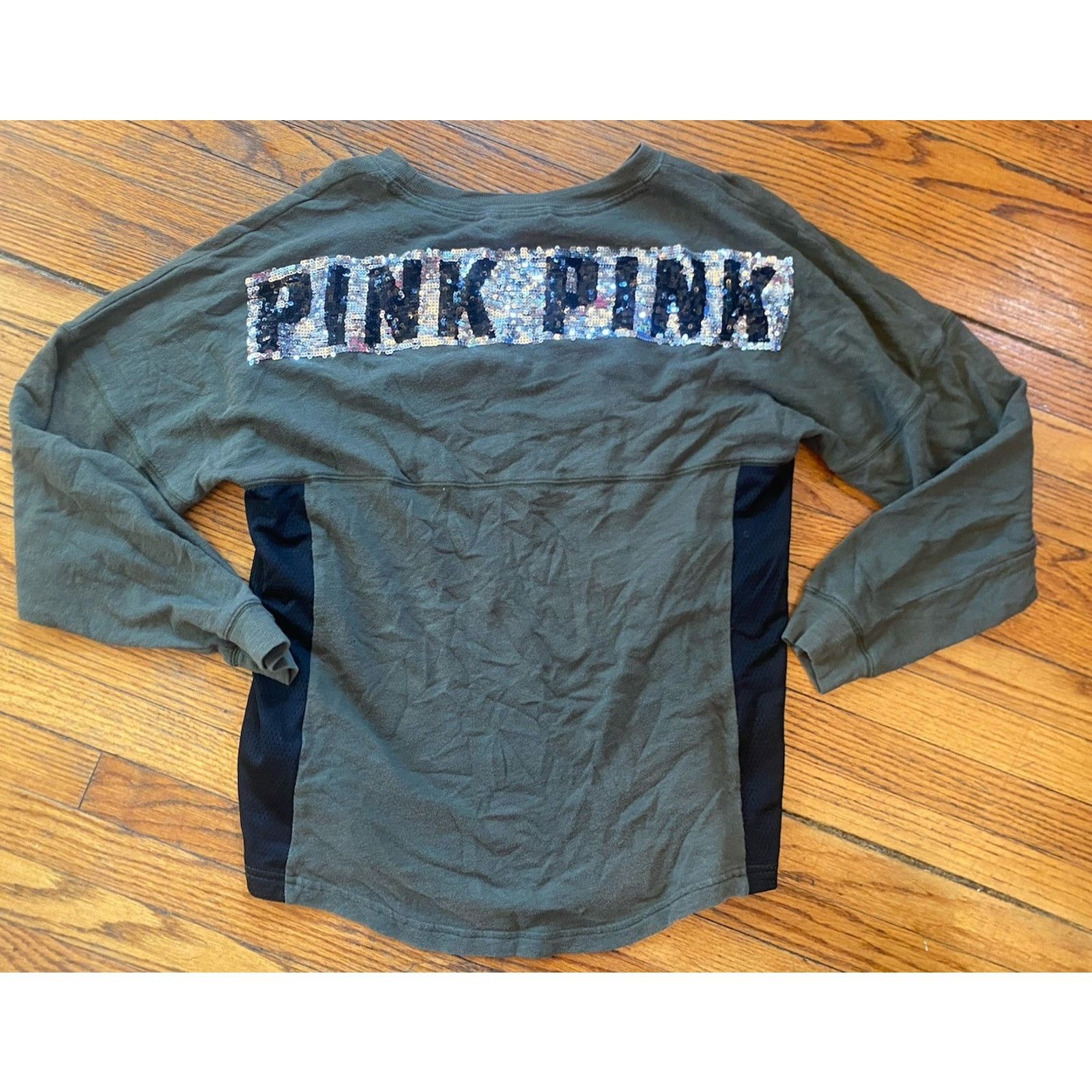 Victoria's Secret Victoria’s Secret PINK Bling Silver Shirt Women’s M Size M / US 6-8 / IT 42-44 - 3 Thumbnail
