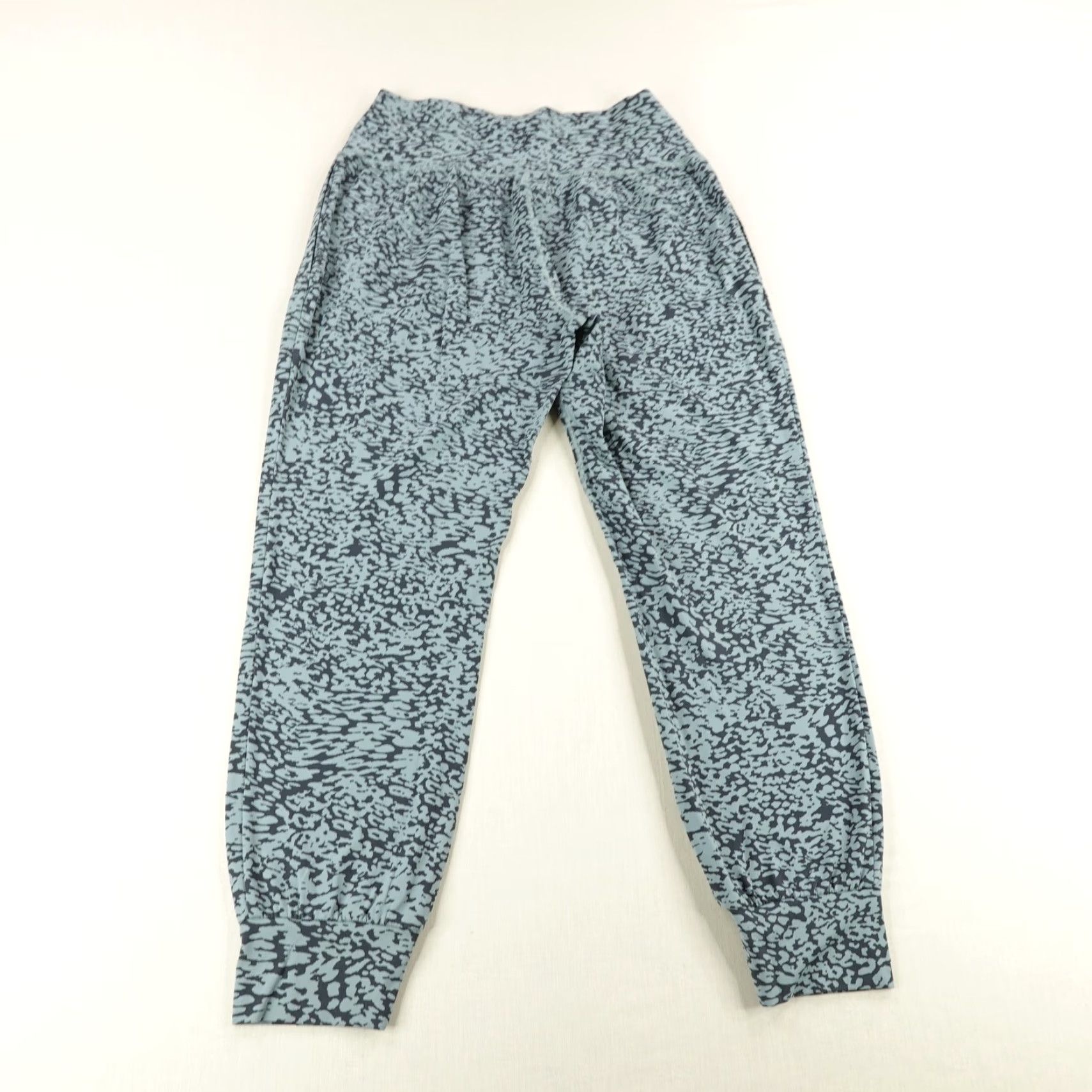 Athleta Athleta Pants Women's Large Blue Black Elation Jogger Animal Print Performance Size 36" / US 14 / IT 50 - 4 Thumbnail