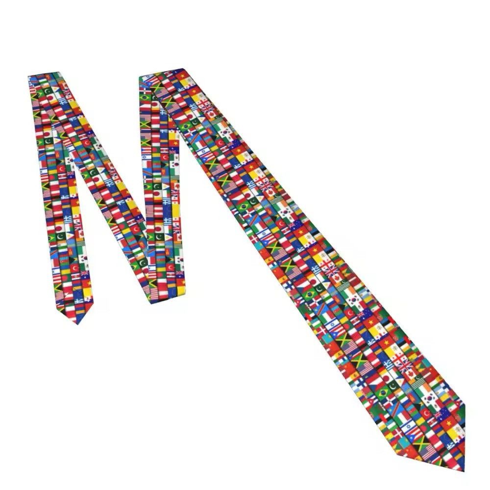 Other Neck Tie Flags Of The Countries Of The World Neckties Size ONE SIZE - 5 Thumbnail