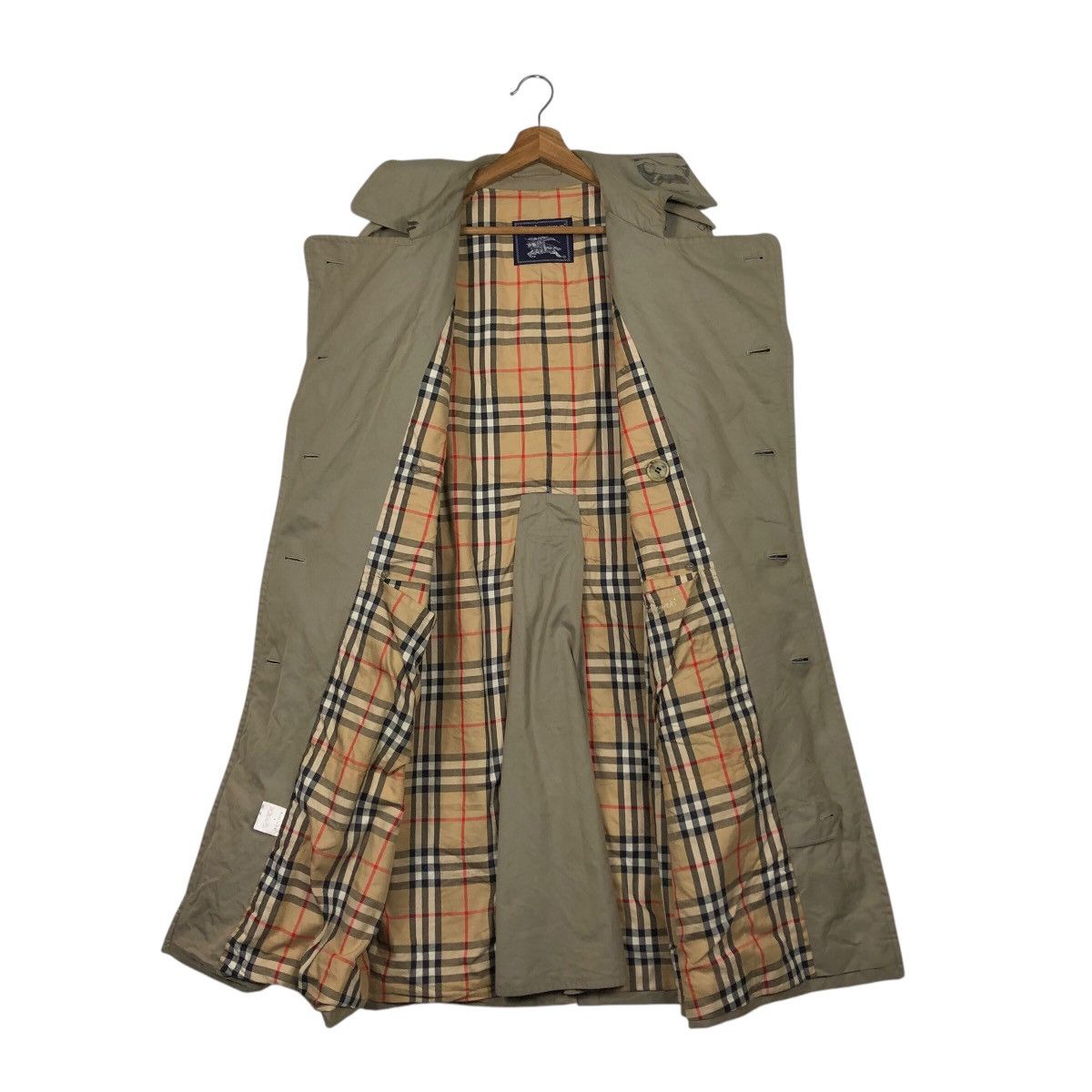 Burberry 📌Vintage Trench Coat Long Jacket Burberrys Nova Check Size US M / EU 48-50 / 2 - 15 Thumbnail