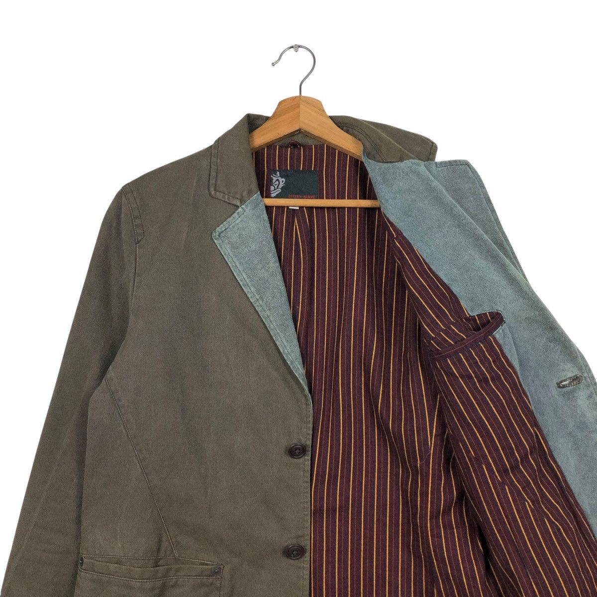 Hysteric Glamour 🔥VINTAGE CHORE WORKER JACKET BLANKET 291295=HOMME JAPAN Size US M / EU 48-50 / 2 - 14 Thumbnail
