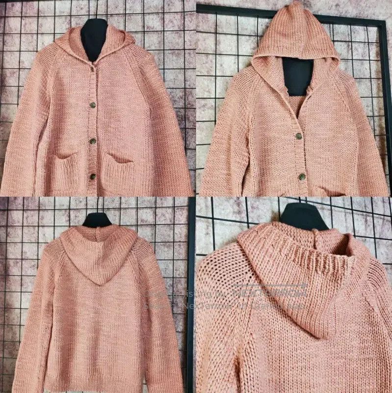 Burberry Burberry Spring Autumn Pink Wool Blend Cardigan. Size M / US 6-8 / IT 42-44 - 3 Thumbnail