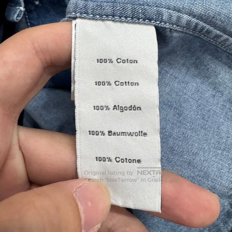 Hermes Hermes size 38 Pocket denim shirt Size US S / EU 44-46 / 1 - 3 Thumbnail