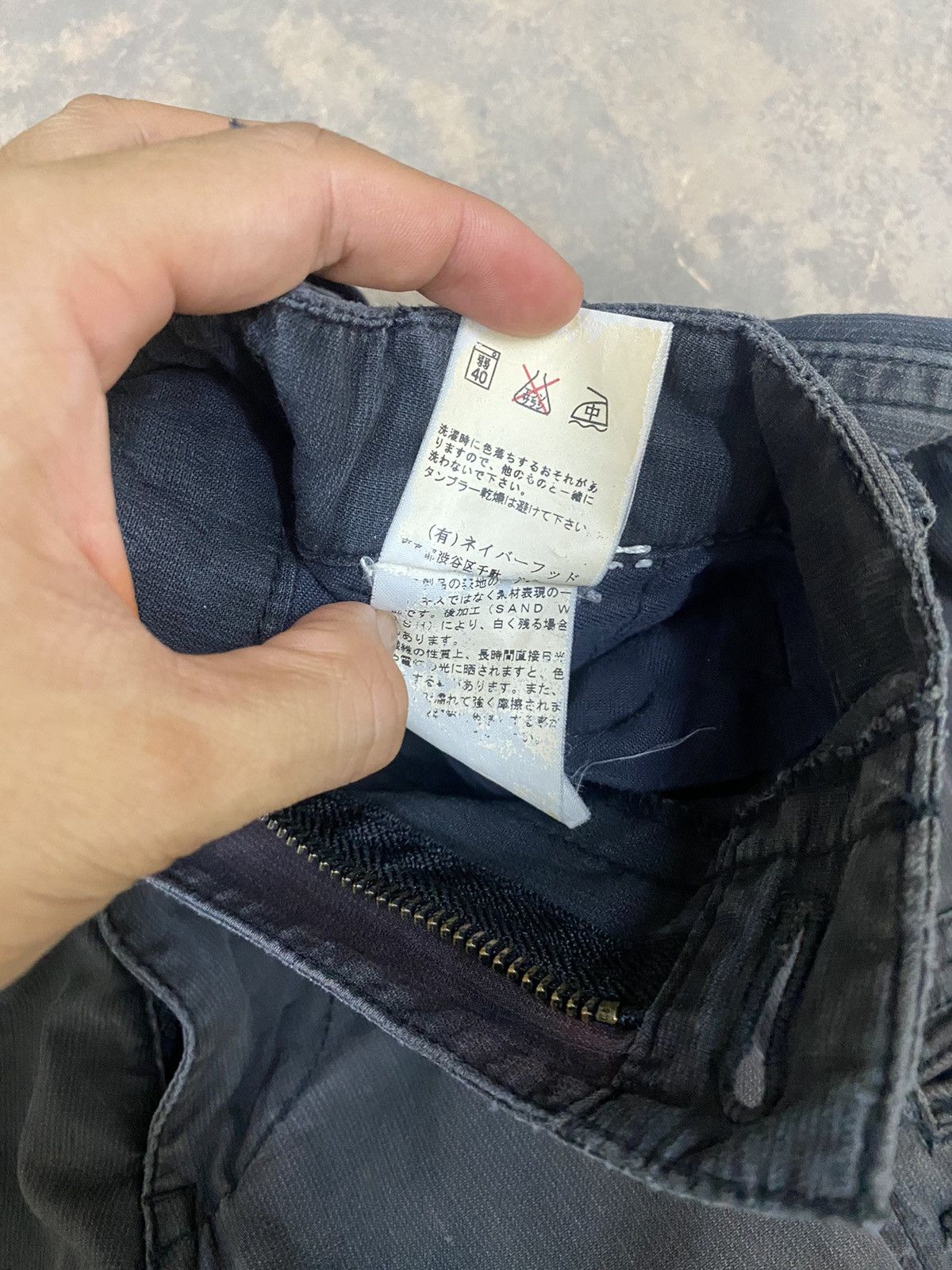 Neighborhood FADED NEIGHBORHOOD JAPAN CARGO PANTS LGB 90s Size US 34 / EU 50 - 12 Thumbnail