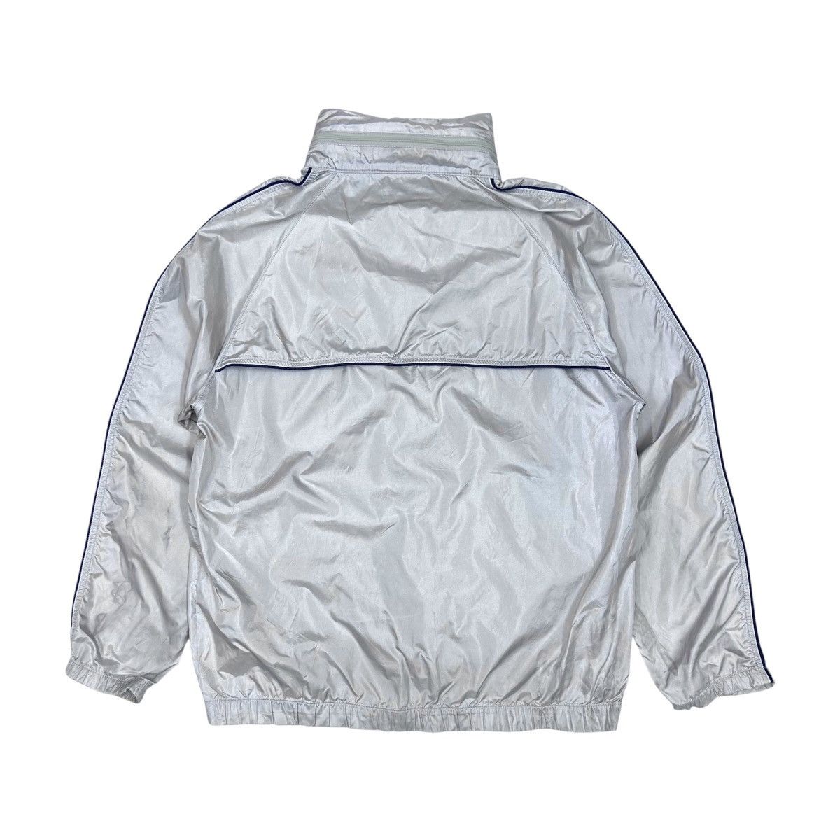 Asics Vintage 90s Asics Hooded Windbreaker Jacket Size US M / EU 48-50 / 2 - 2 Thumbnail