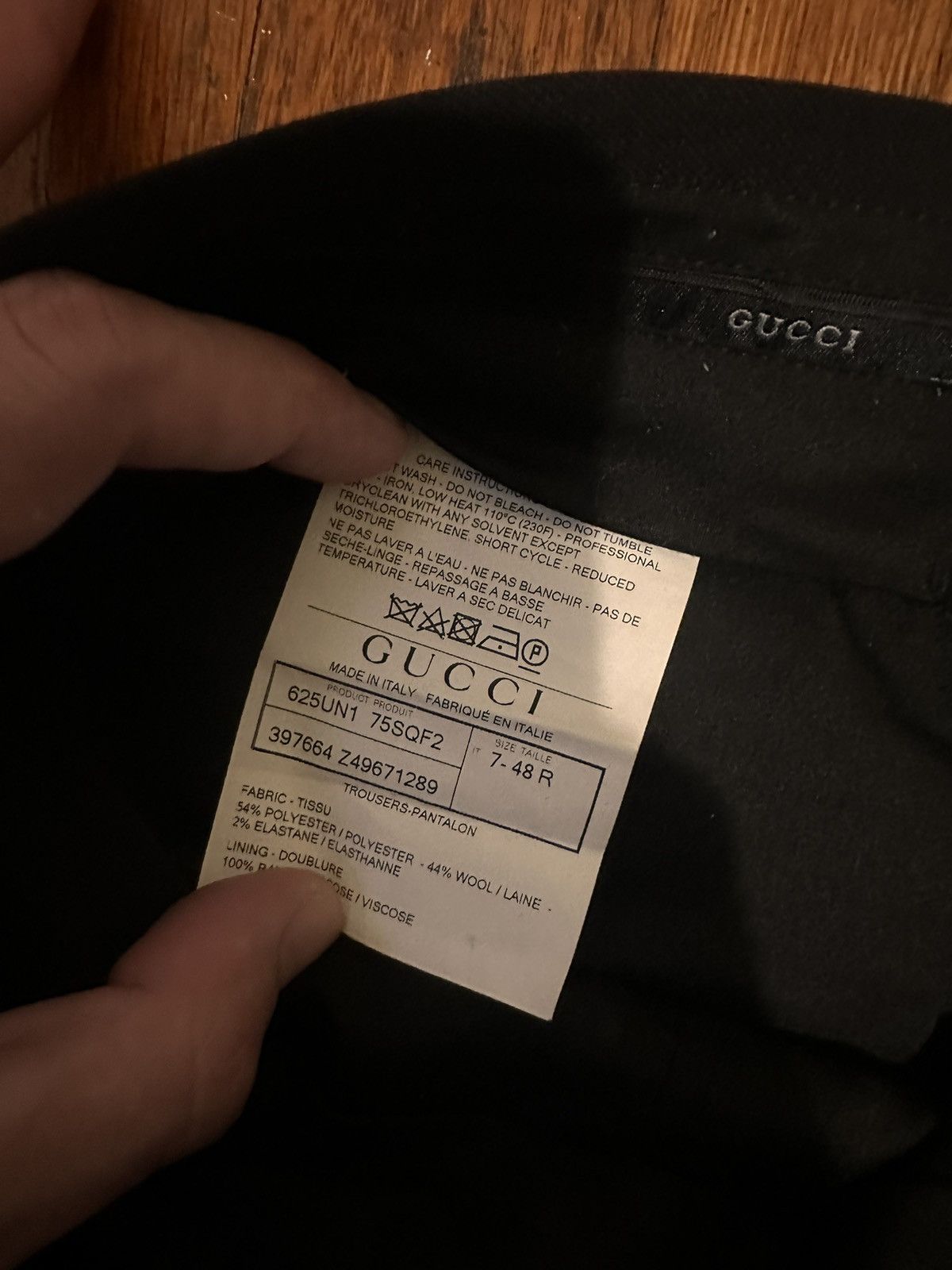 Gucci GUCCI FW16 ALESSANDRO MICHELE PIPING TROUSER Size 48R - 4 Thumbnail