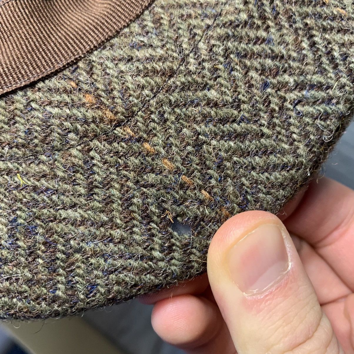 Harris Tweed × Vintage Vintage Harris Tweed Cap Size ONE SIZE - 6 Thumbnail