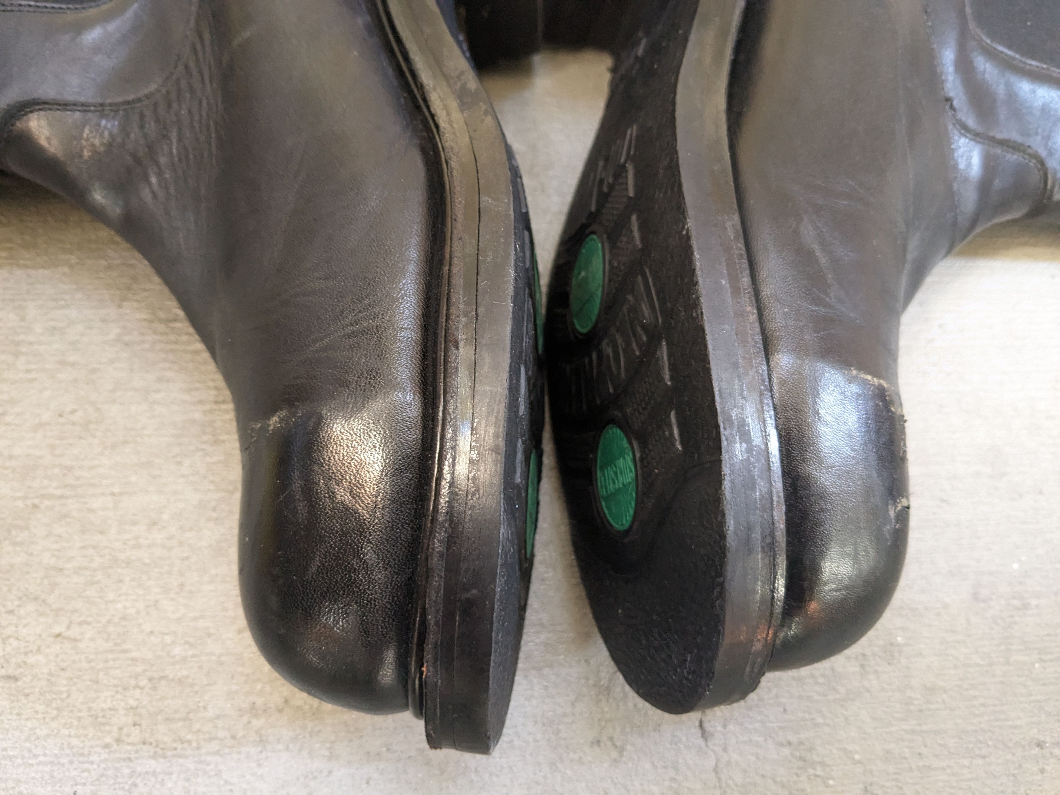 Genuine Leather Vintage Chelsea Boots Black Leather 11 Mexico Steel Toe Size US 11 / EU 44 - 9 Thumbnail