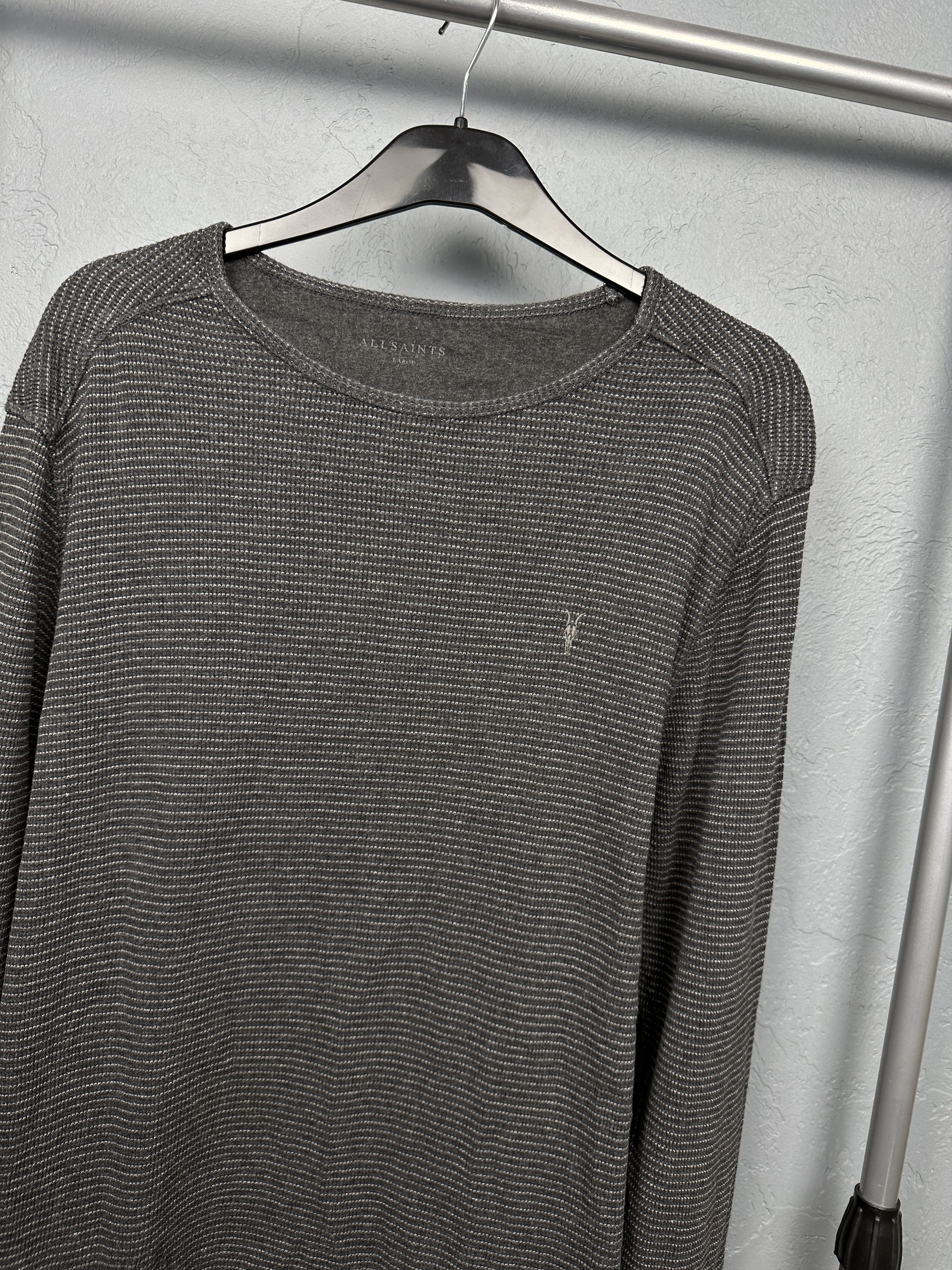 Allsaints Allsaints Mens Naviad Crew Neck Sweater Size US L / EU 52-54 / 3 - 2 Thumbnail