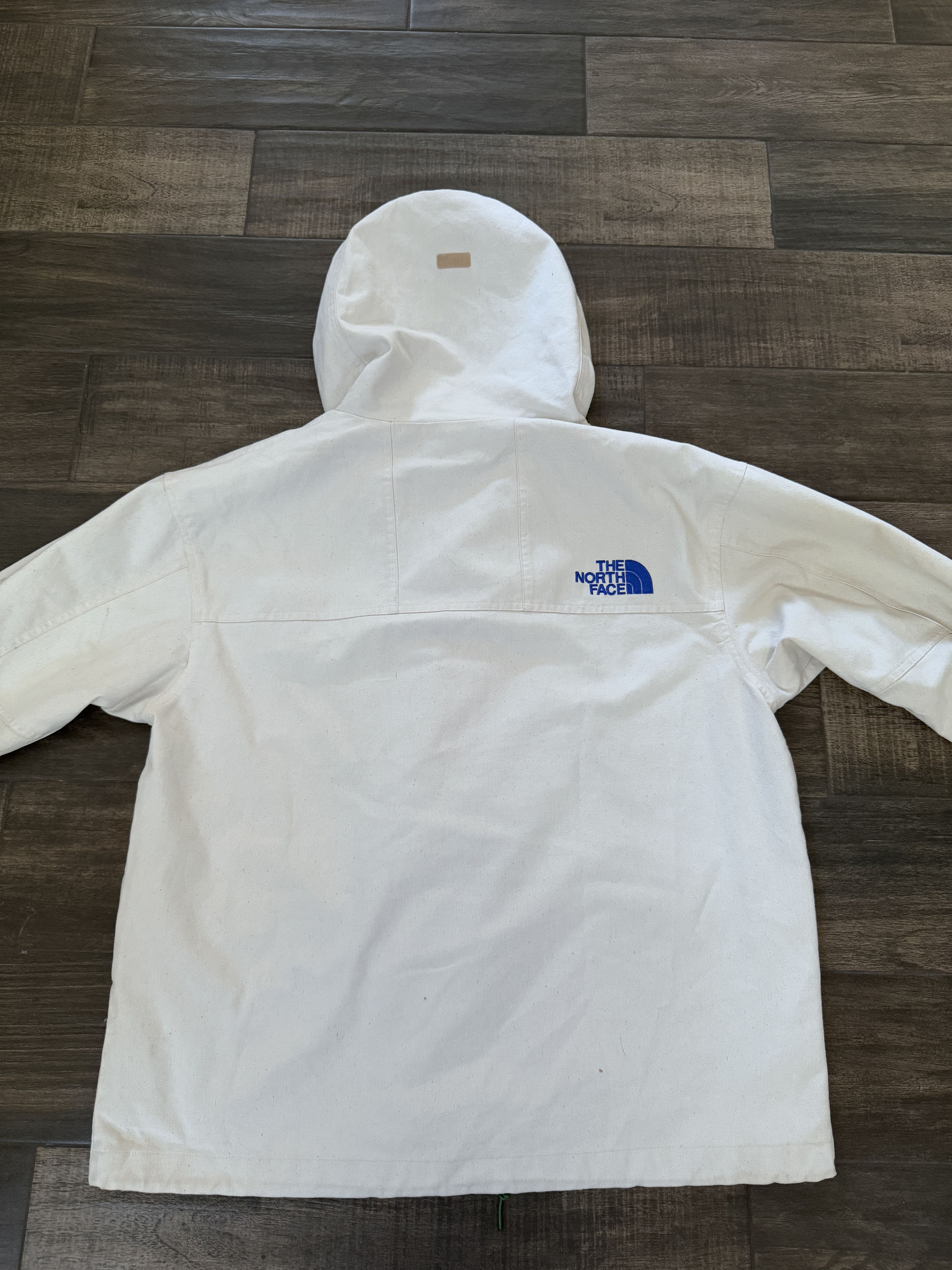 Online Ceramics × The North Face TNF Online Ceramics Mountain Parka White Canvas Size US L / EU 52-54 / 3 - 11 Thumbnail