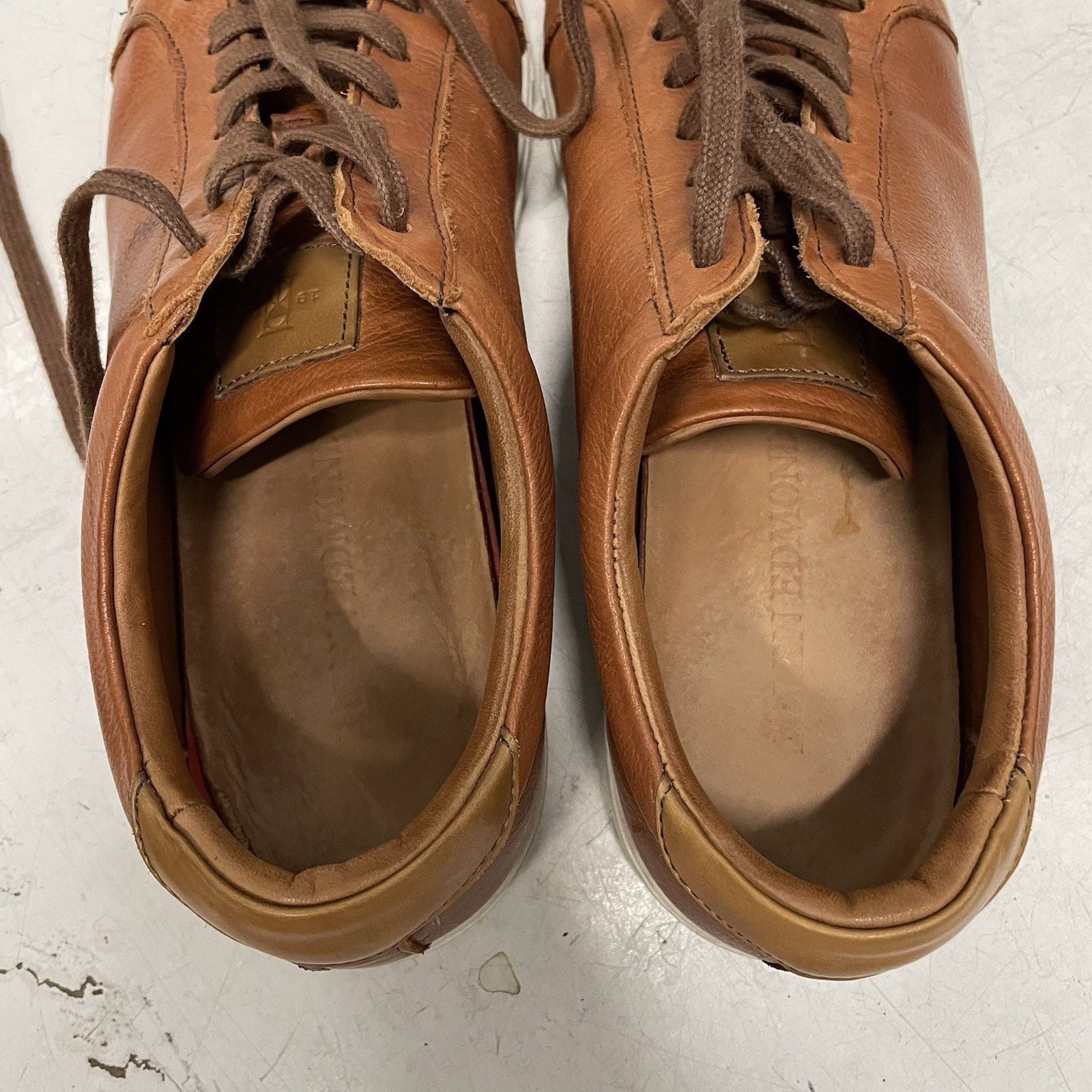 Allen Edmonds Allen Edmonds Courtside Sneakers Men’s Sz 10.5 Brown Leather Size US 10.5 / EU 43-44 - 7 Thumbnail