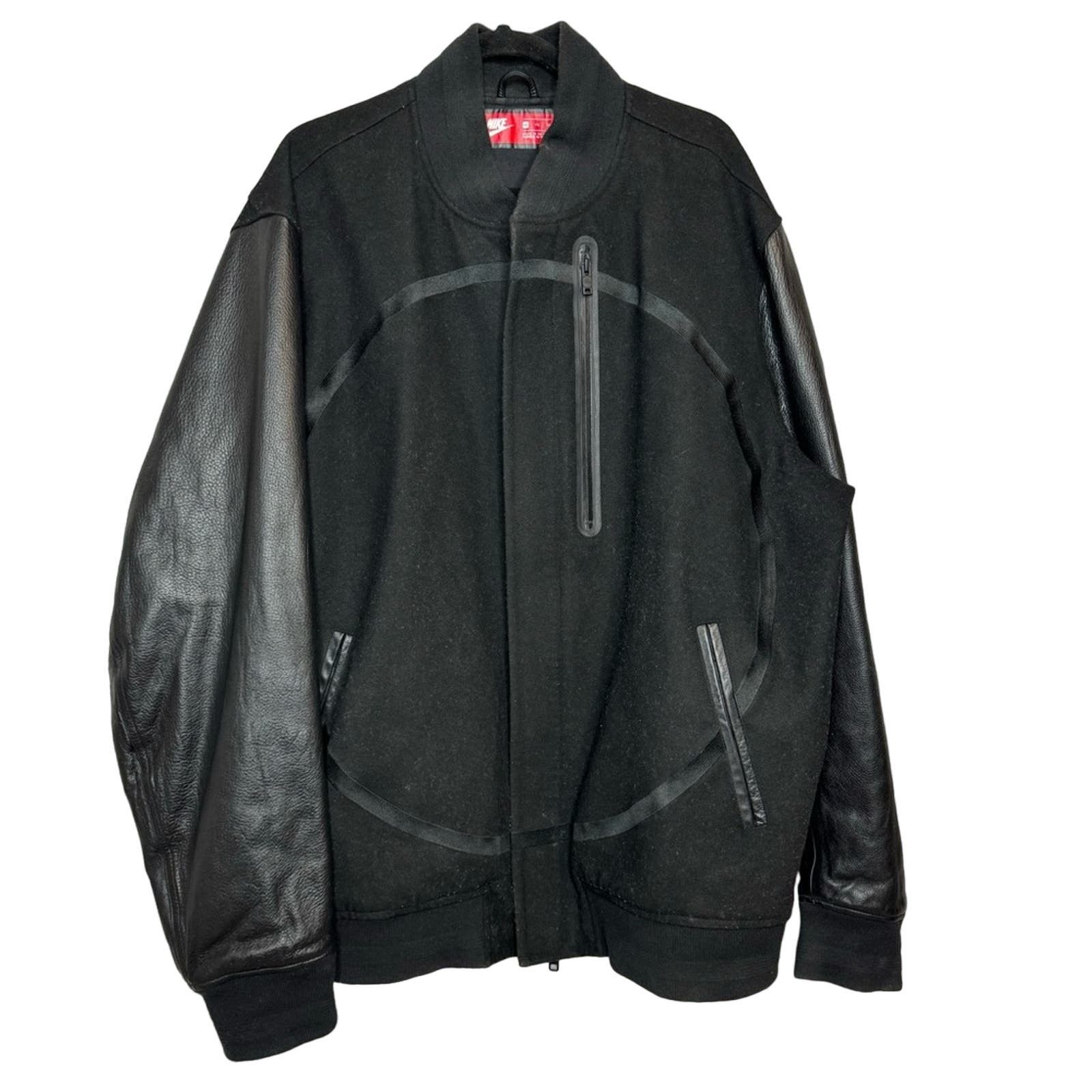 image of Nike Destroyer OG Bomber Black Jacket Mens Size 4Xl