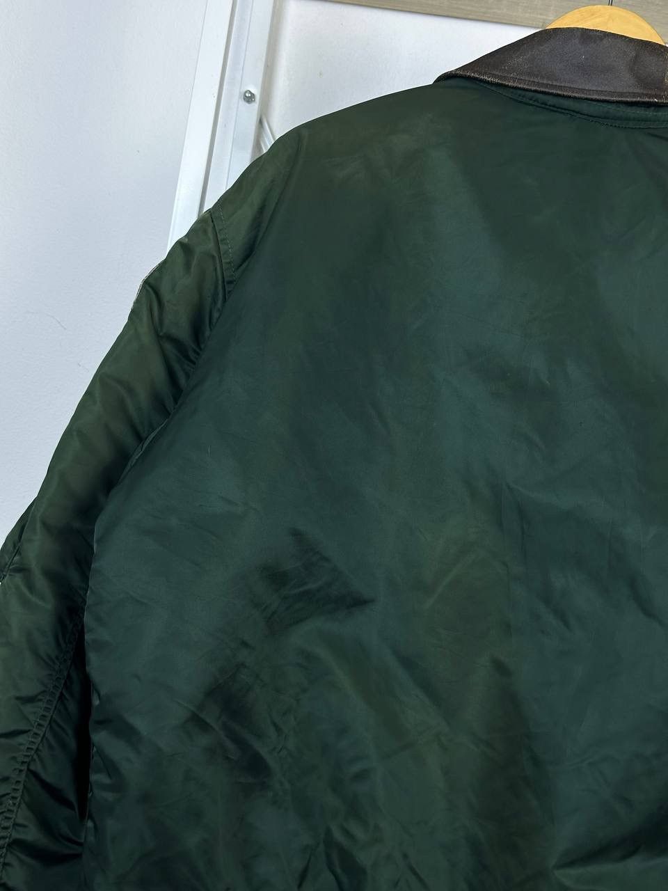 Alpha Industries × Vintage Vintage Alpha Industries CWU-45P Bomber Jacket (Pit 25.5) Size US L / EU 52-54 / 3 - 11 Thumbnail