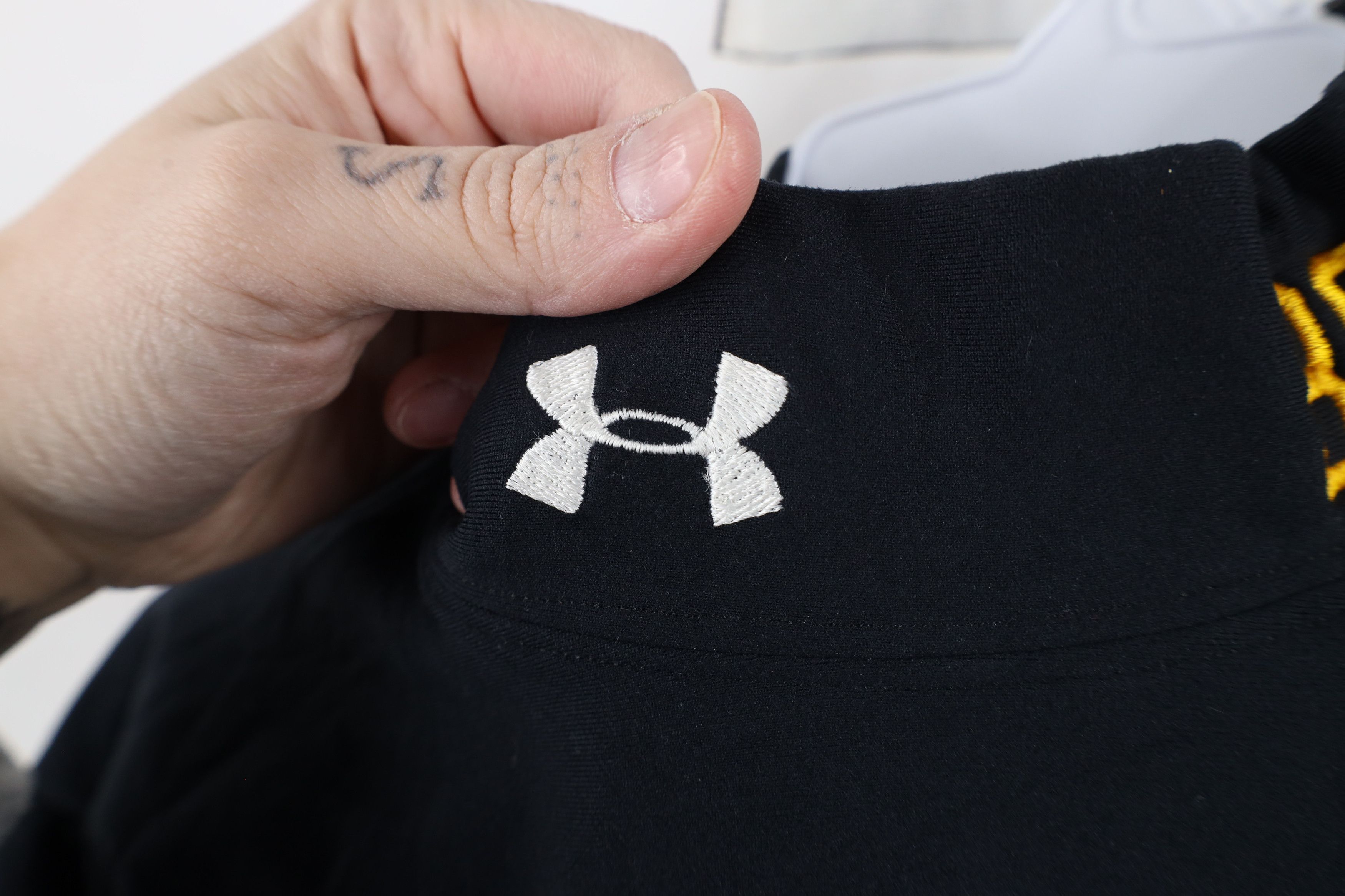 Under Armour × Vintage Under Armour ColdGear Compression Mock Neck T-Shirt Black Size US M / EU 48-50 / 2 - 6 Thumbnail