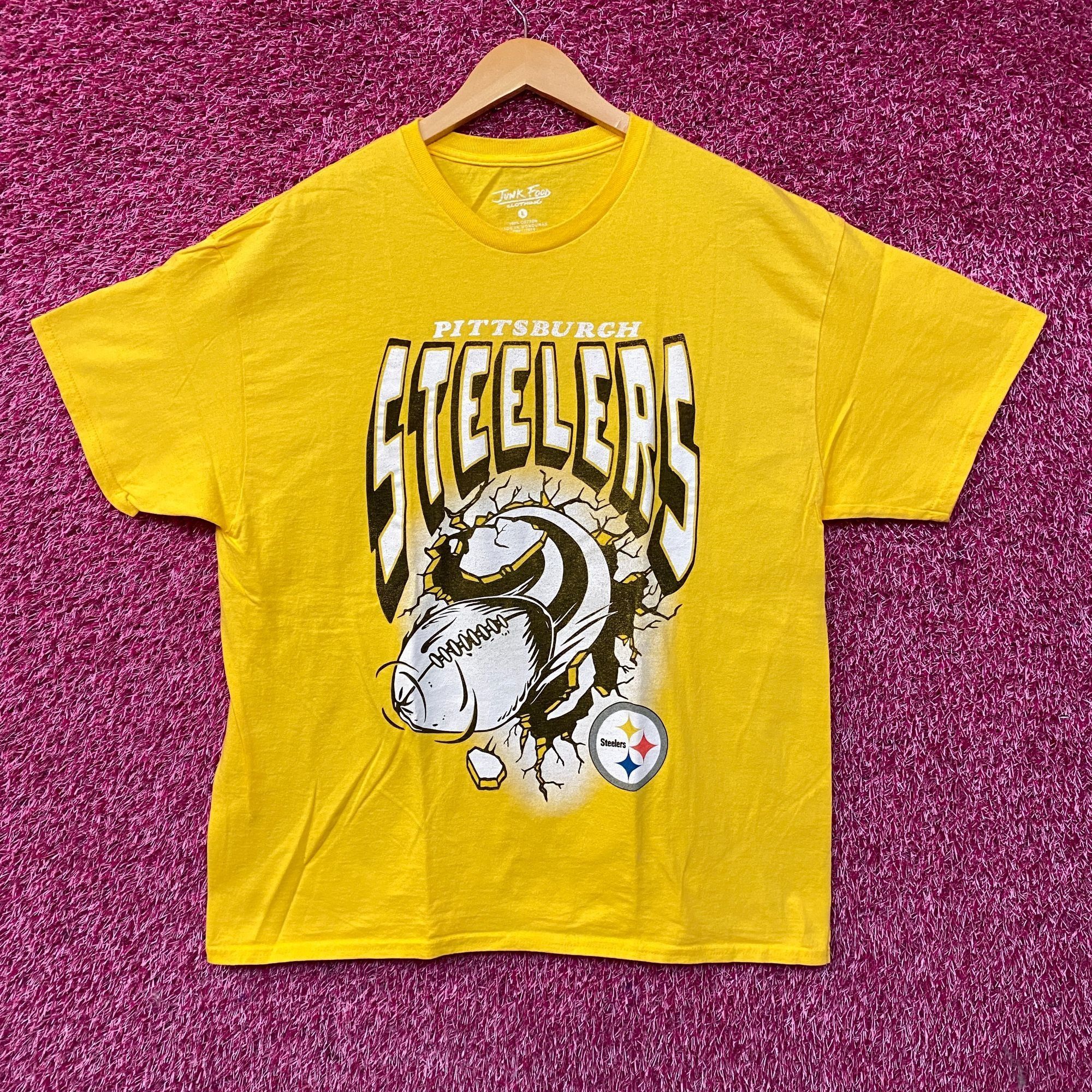 Junk Food Junk Food Pittsburgh Steelers Football tshirt size Large Size US L / EU 52-54 / 3 - 1 Thumbnail