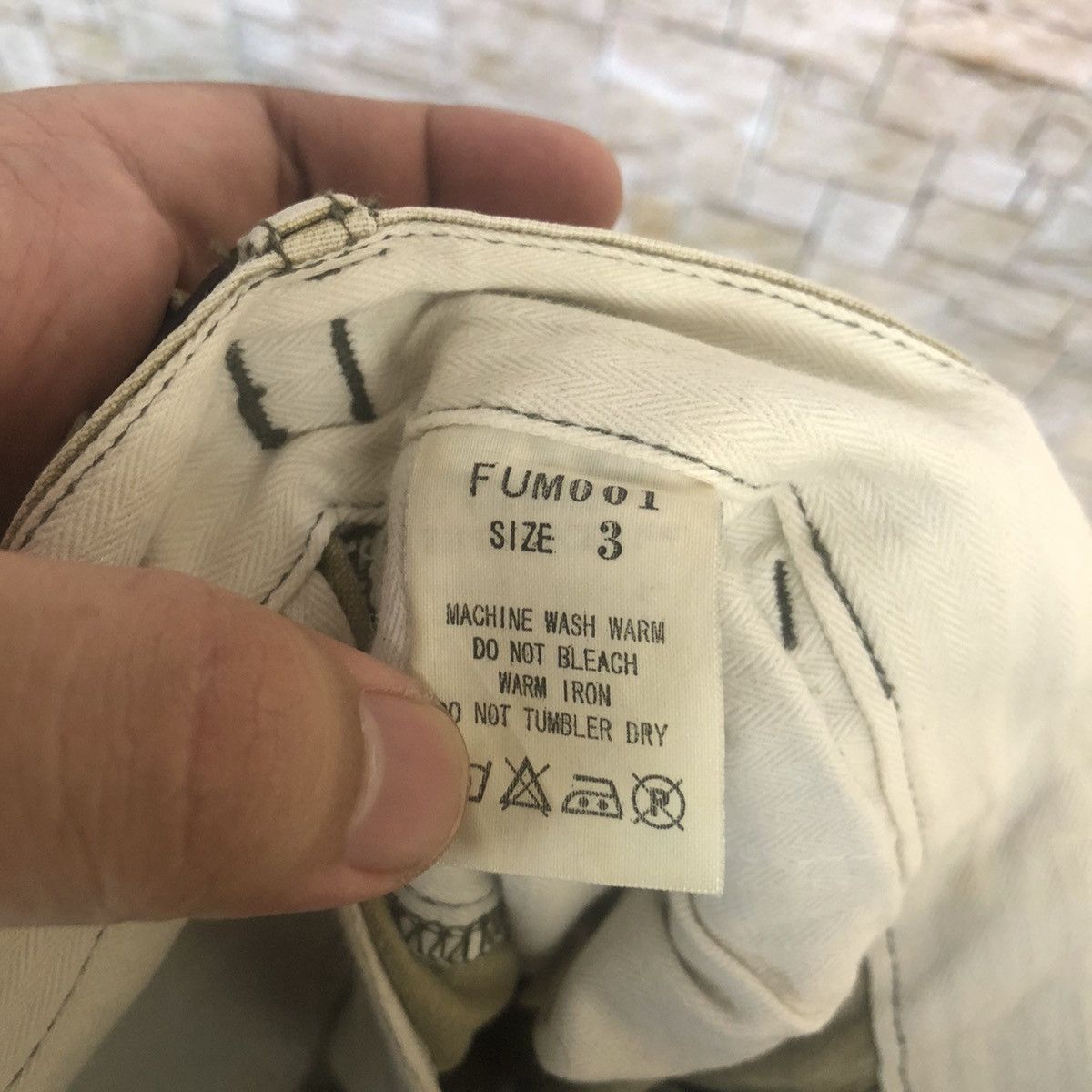 Japanese Brand Quadro Green Cargo Multipocket Pants #A359 Size US 33 - 24 Thumbnail