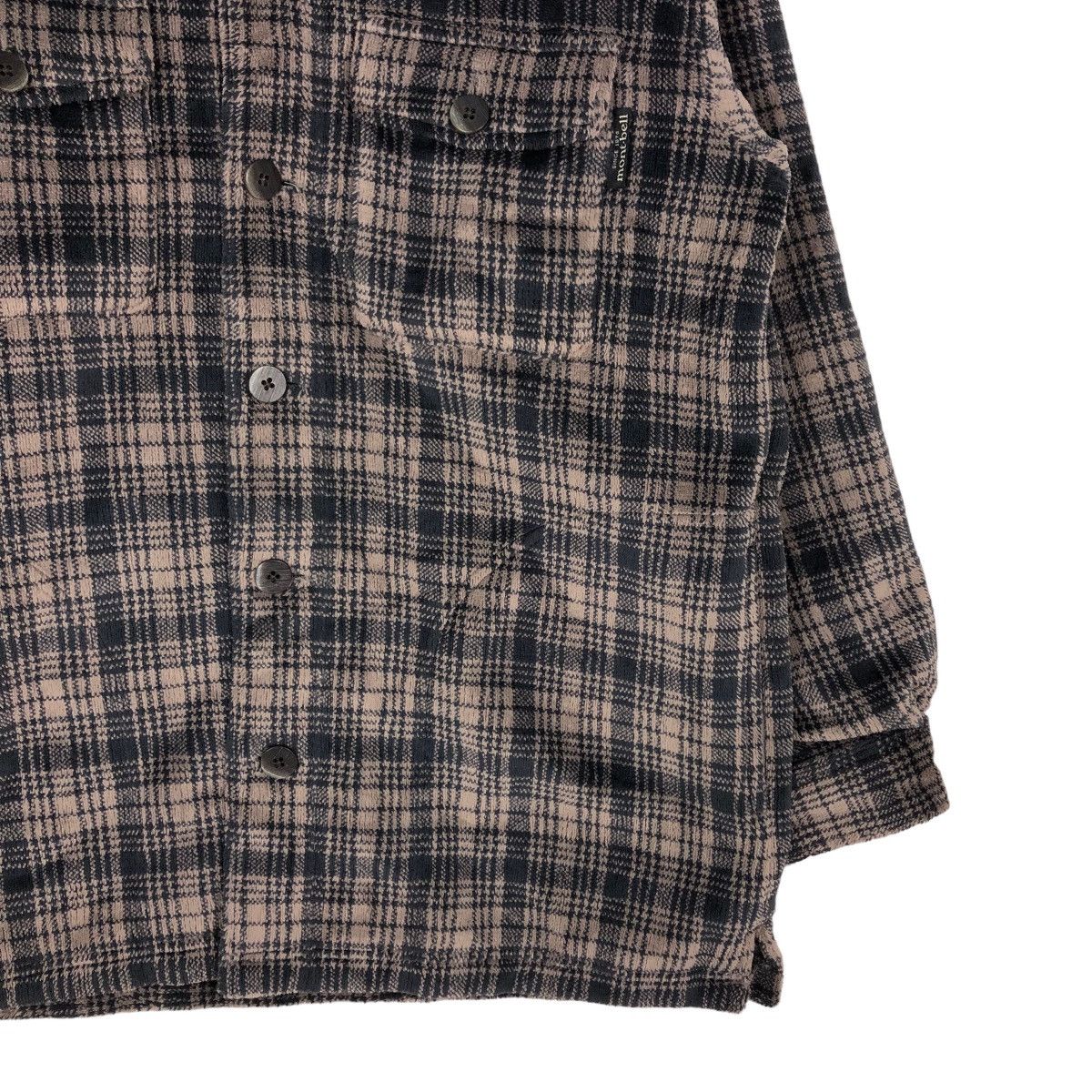 Flannel Vintage Flannel Zipper Jacket Mont-Bell Tartan Check Design Size US L / EU 52-54 / 3 - 5 Thumbnail