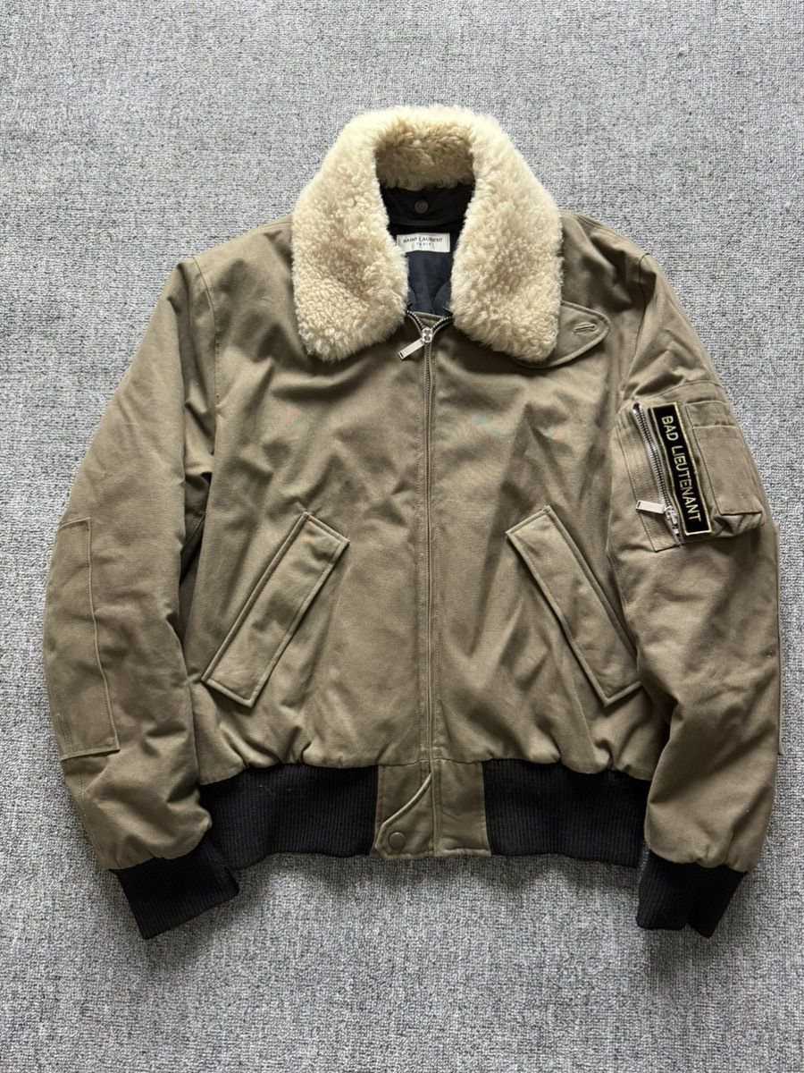 Saint Laurent Paris saint laurent paris aw17 bad lieutenant aviator jacket Size US M / EU 48-50 / 2 - 1 Thumbnail
