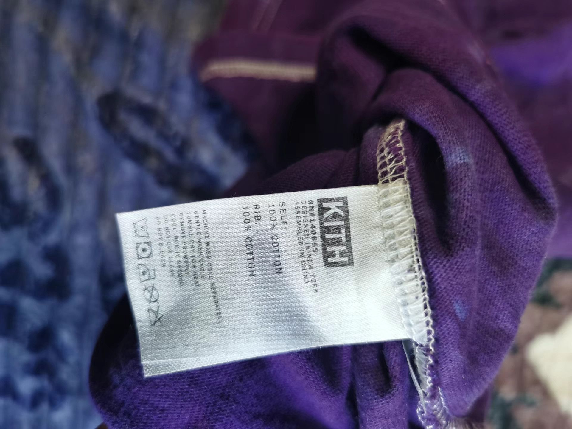 Kith Kith Purple Tie-Dye T-Shirt Size US L / EU 52-54 / 3 - 6 Thumbnail