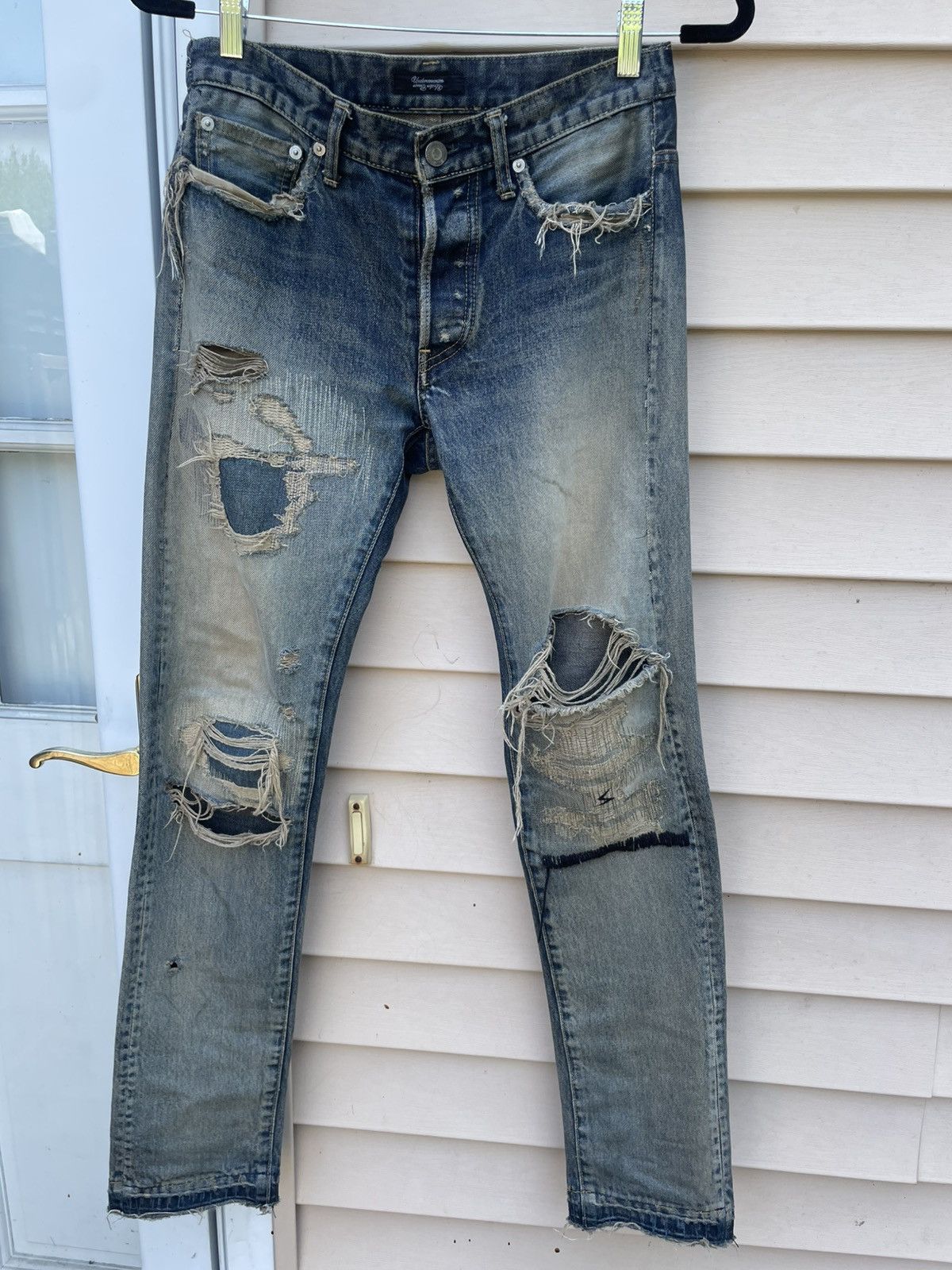 Undercover Undercover 68 Black Yarn Denim | Grailed