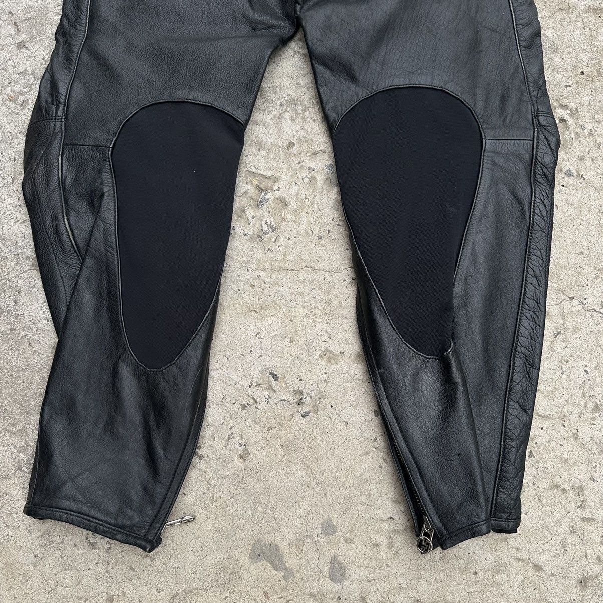 Leather × Vintage Vintage Moto Leather Pants Size 34 Style USA 00s Size US 34 / EU 50 - 8 Thumbnail