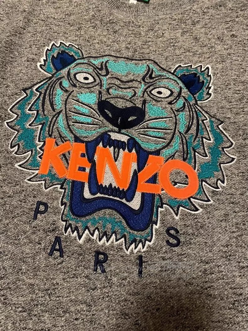 Kenzo Kenzo Tiger Head Embroidered Sweatshirt. Size US M / EU 48-50 / 2 - 2 Thumbnail