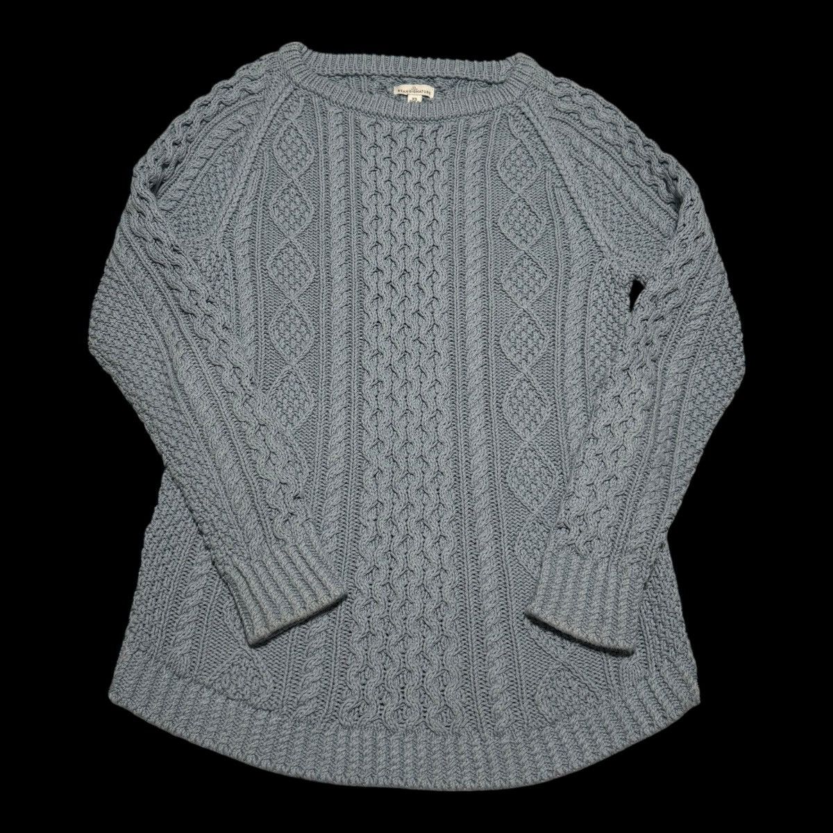 L.L. Bean L.L. Bean Signature Heavy Cable Knit Sweater XS Oversized Size XS / US 0-2 / IT 36-38 - 1 Thumbnail