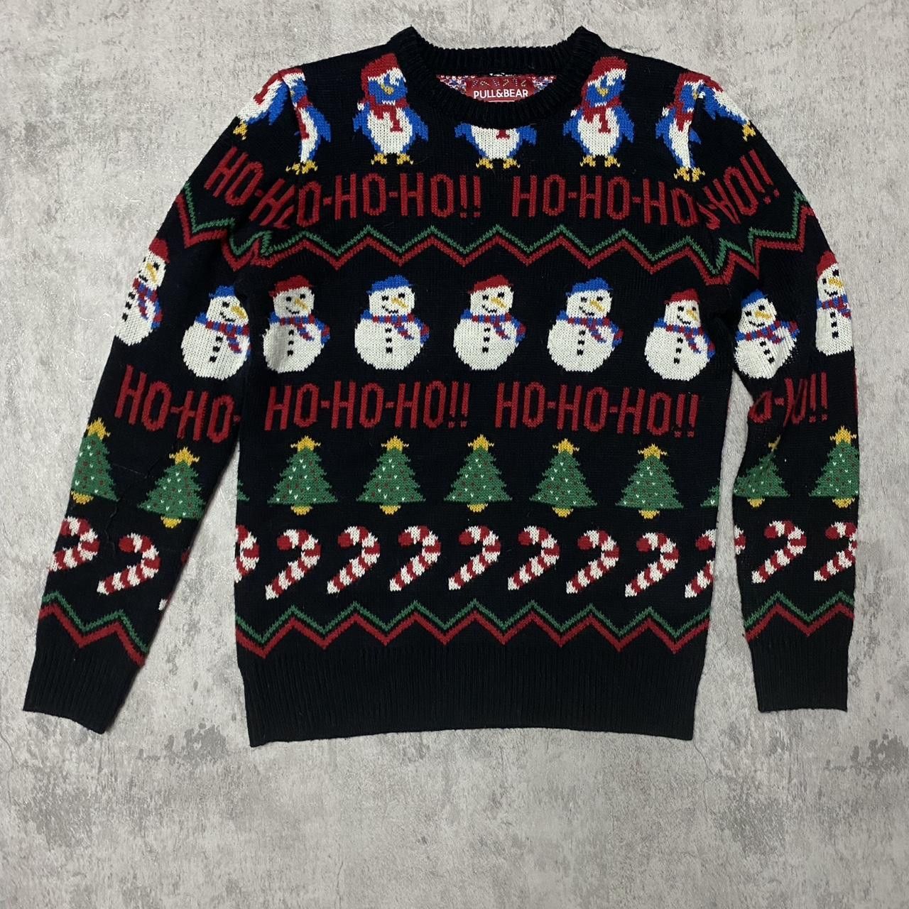 Other Pull&Bear Christmas jumper with snowmen, penguins Size US M / EU 48-50 / 2 - 1 Thumbnail