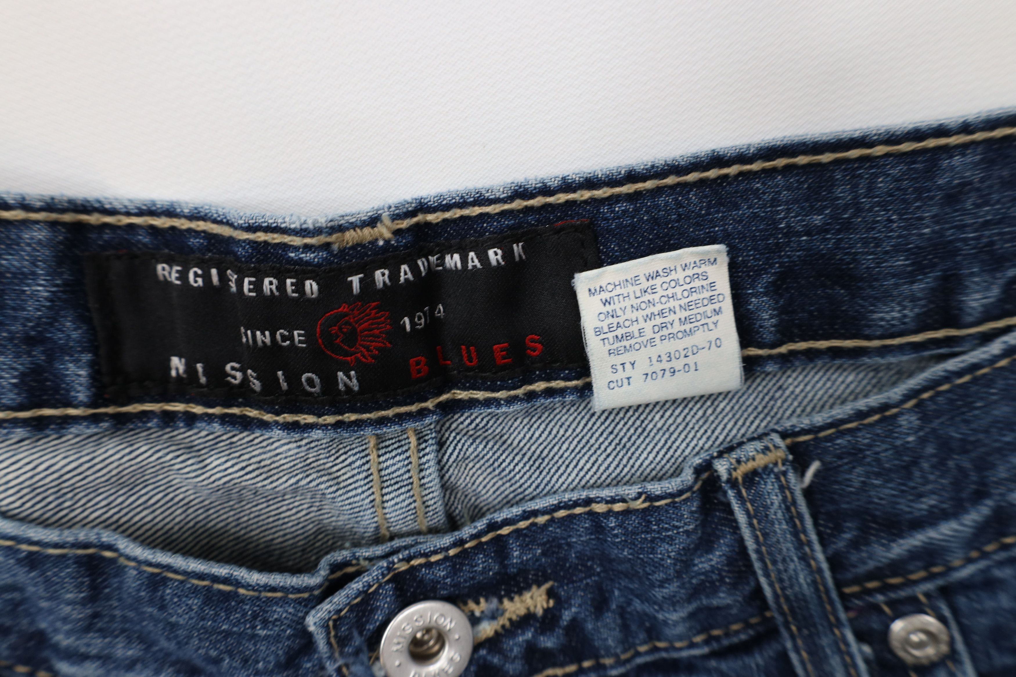 Vintage Vintage 90s Streetwear Baggy Wide Leg Skateboard Jeans Blue Size US 36 / EU 52 - 8 Thumbnail