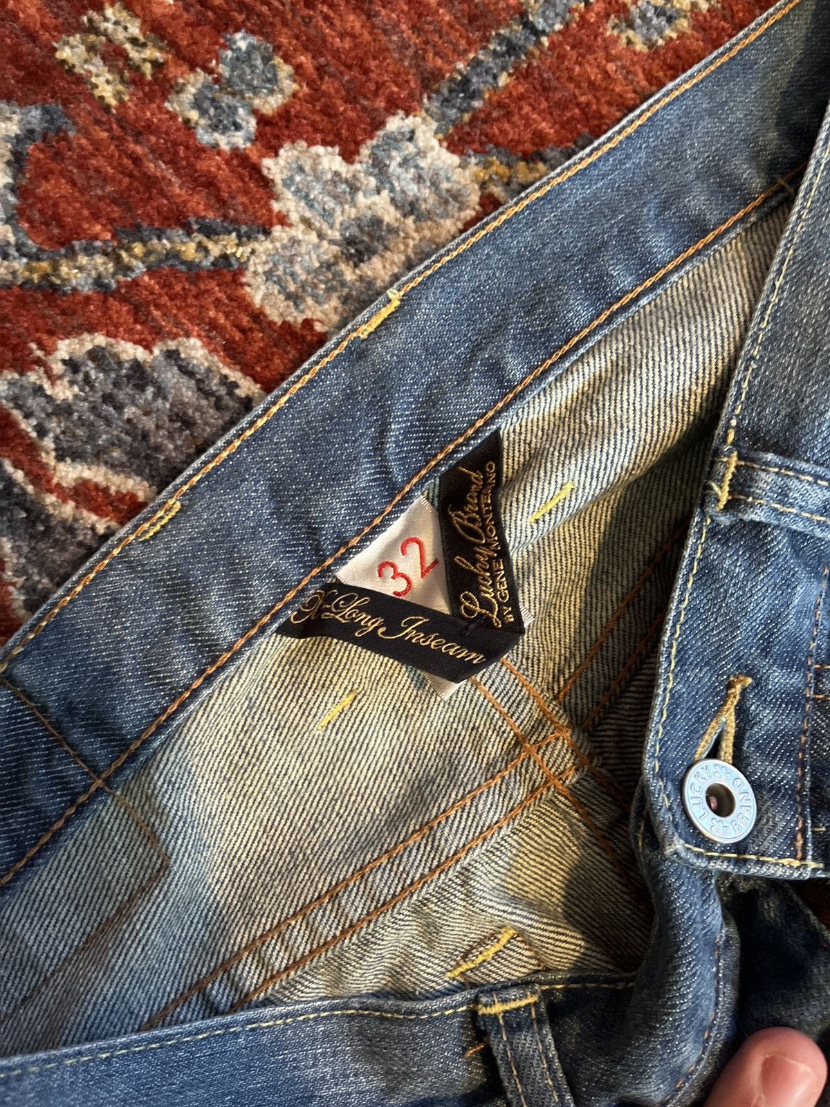 Lucky Brand × Vintage lucky brand bootcut jeans 32x34 Size US 32 / EU 48 - 3 Thumbnail