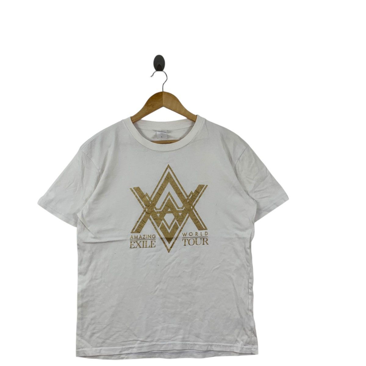 Vintage EXILE TRIBE IDOL Japan Group Boy Band 2015 Tour Tee Shirt Size L / US 10 / IT 46 - 4 Thumbnail