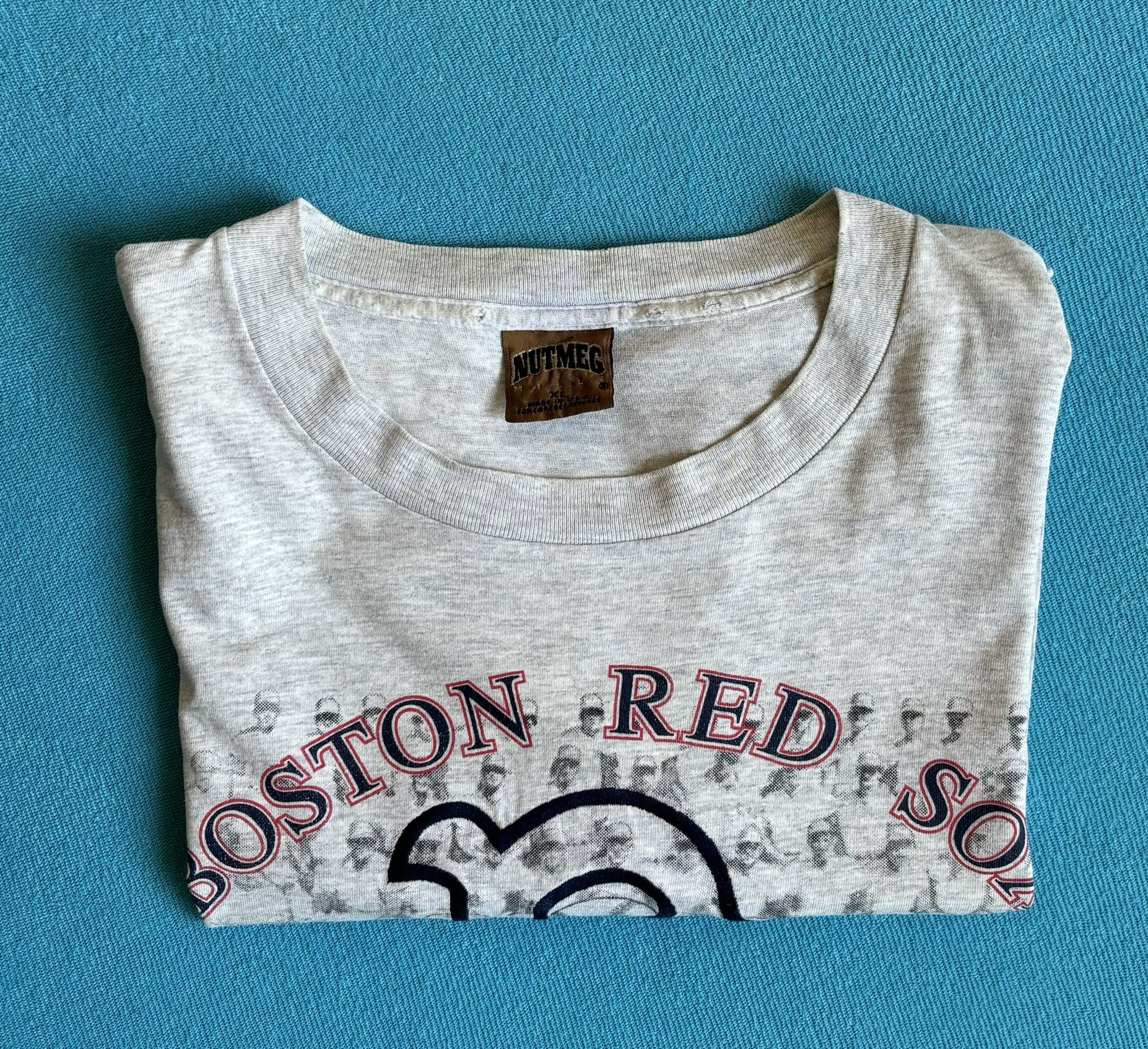 MLB T-shirt Boston Red Sox Nutmeg MLB 1995 vintage Size. XL Size XL / US 12-14 / IT 48-50 - 14 Thumbnail
