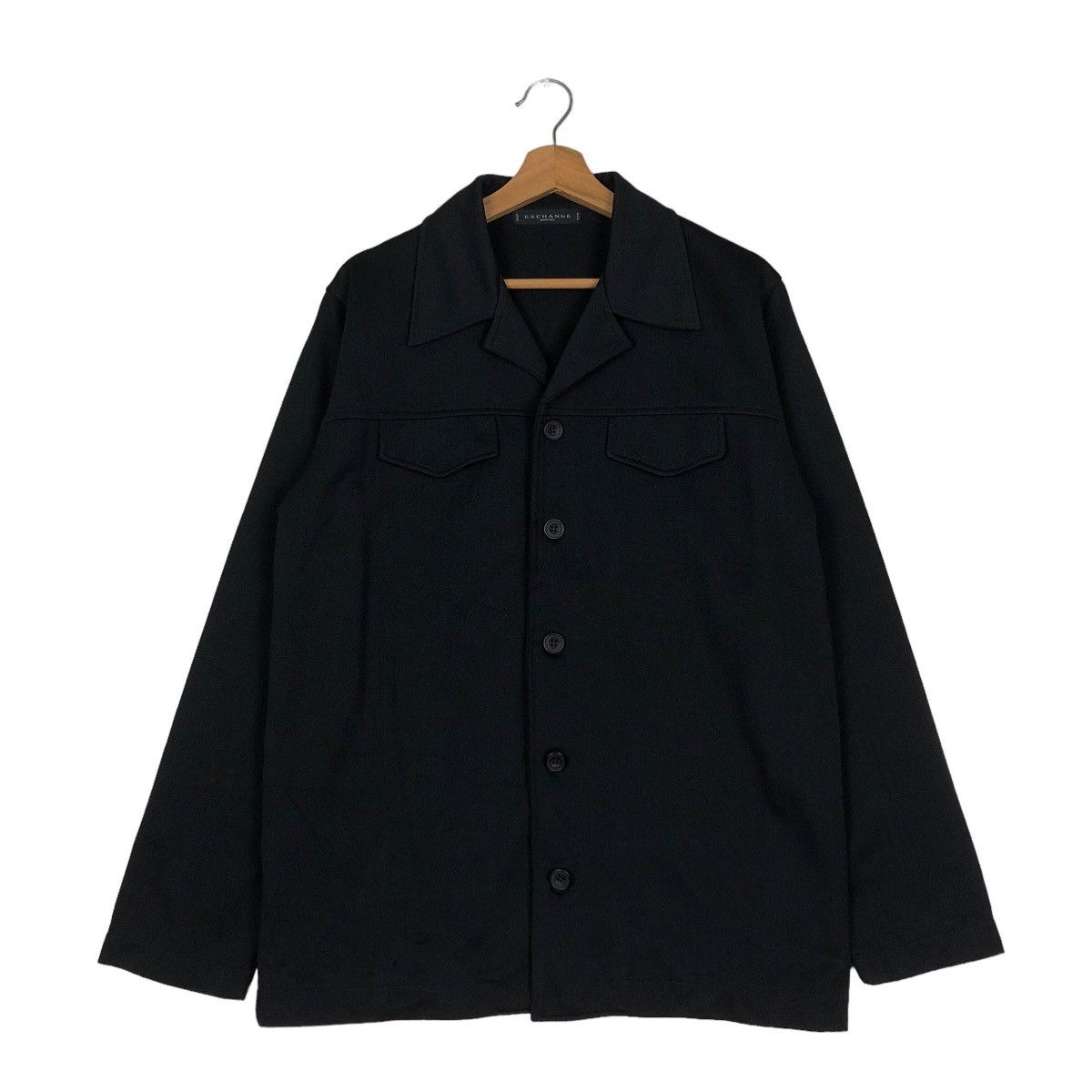 Japanese Brand 🔥Vintage Wool Chore Jacket Exchange Marcell Japan Made Size US M / EU 48-50 / 2 - 1 Thumbnail
