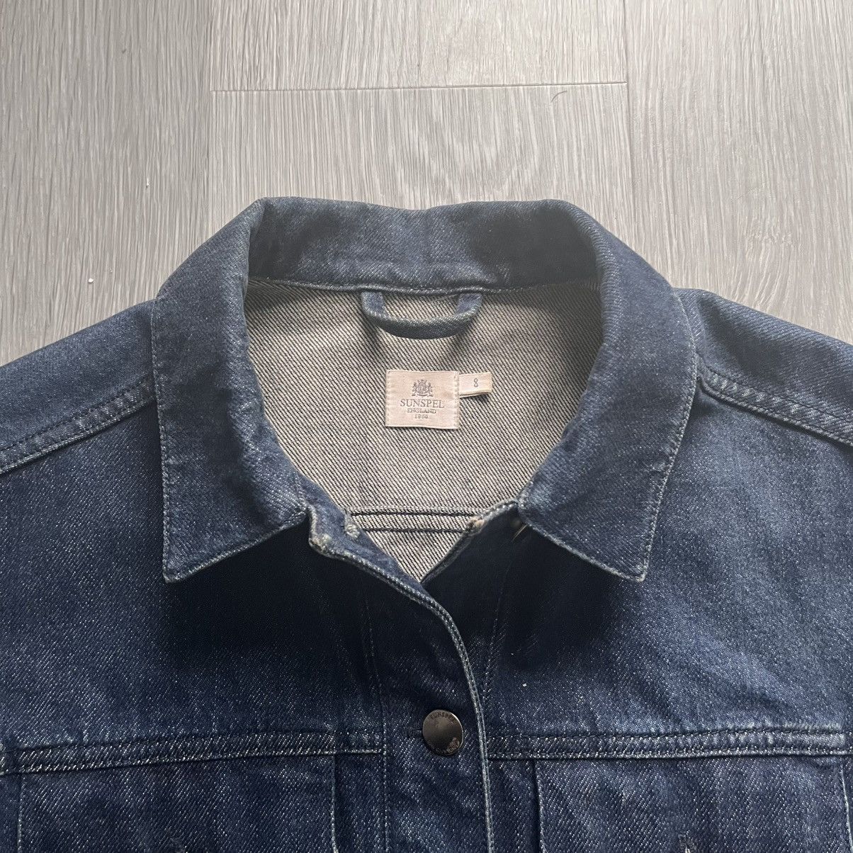 Sunspel Sunspel Indigo Wash Denim Jacket Size S / US 4 / IT 40 - 3 Thumbnail