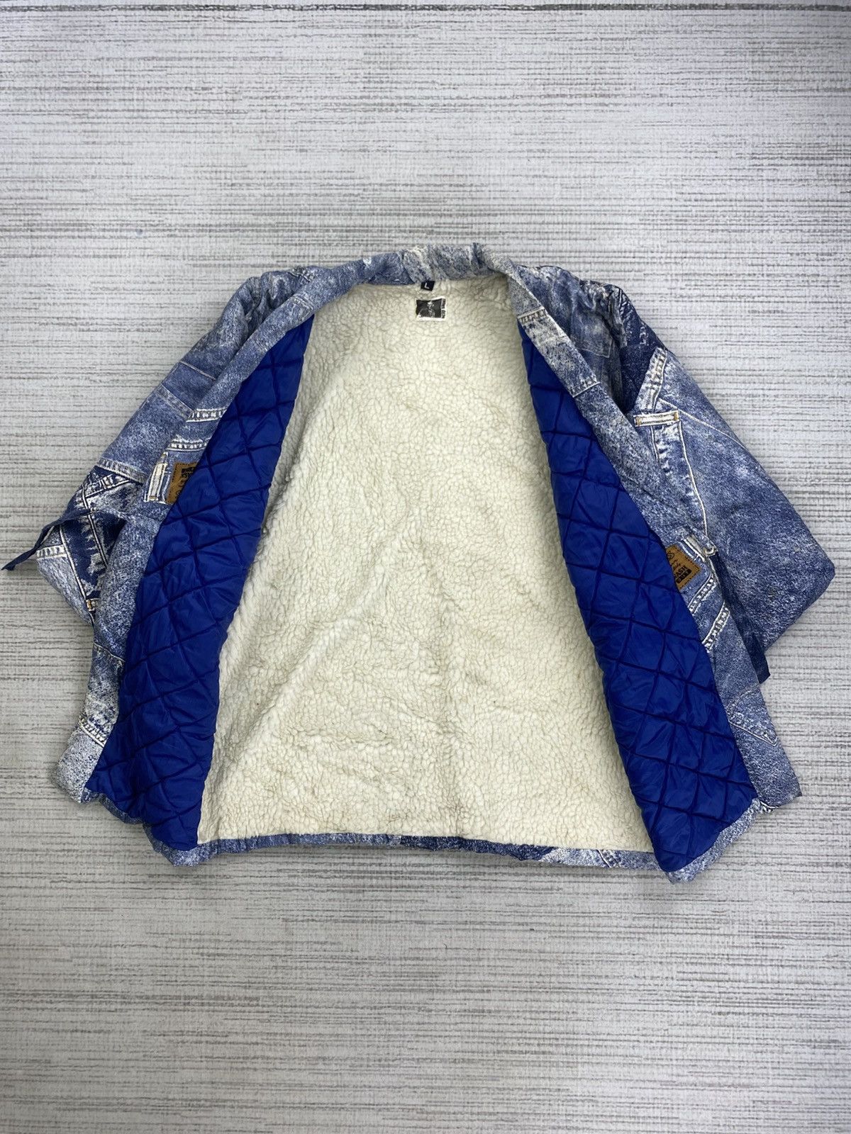 Japanese Brand × Vintage Vintage James Dean Kimono Patchwork Denim Style Jacket Size US M / EU 48-50 / 2 - 6 Thumbnail