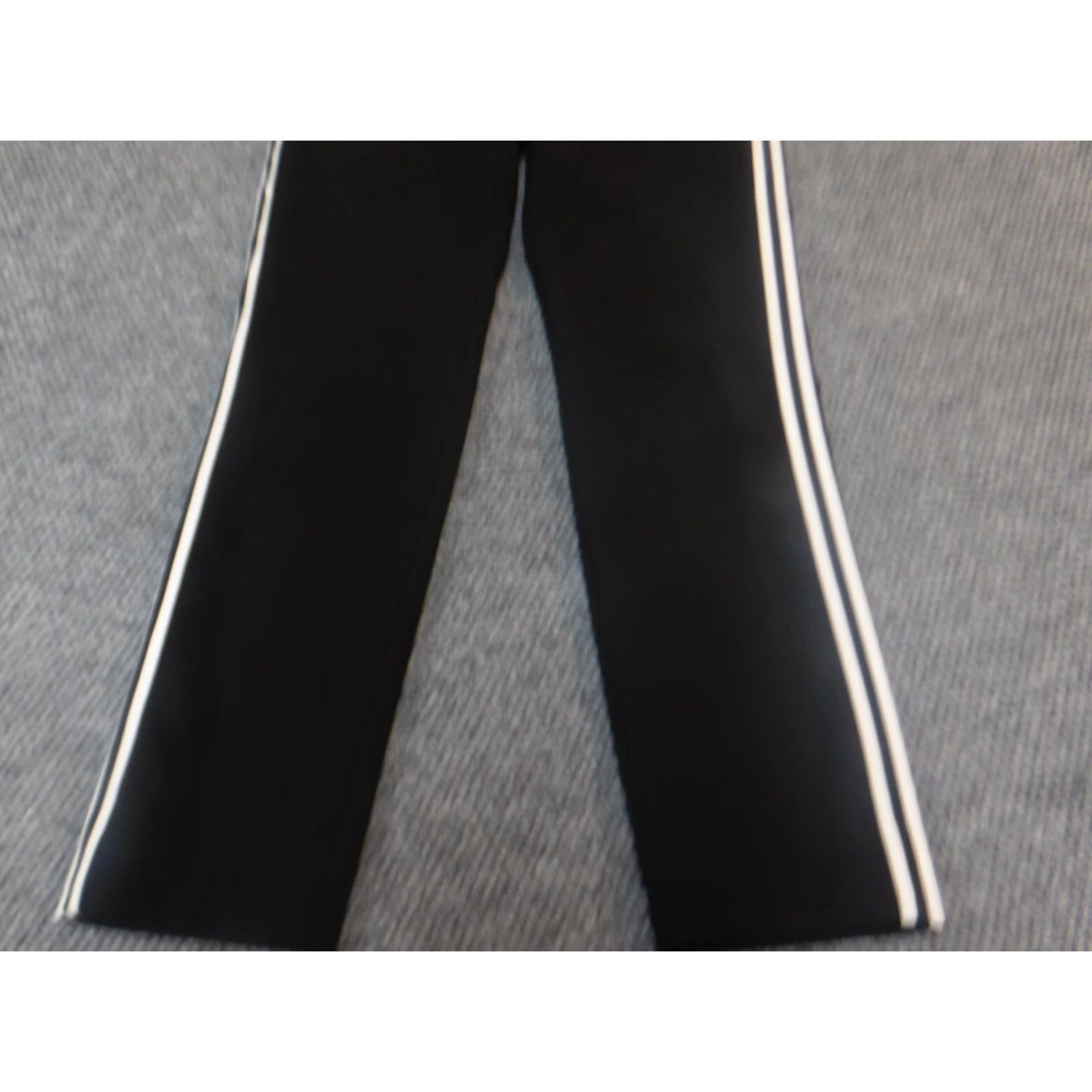 Banana Republic Banana Republic Womens Dress Pants 2L Black Stripe Avery Pants 29 Inseam Regular Rise Mid Pockets Zipper Shirt? Size 26" / US 2 / IT 38 - 6 Thumbnail